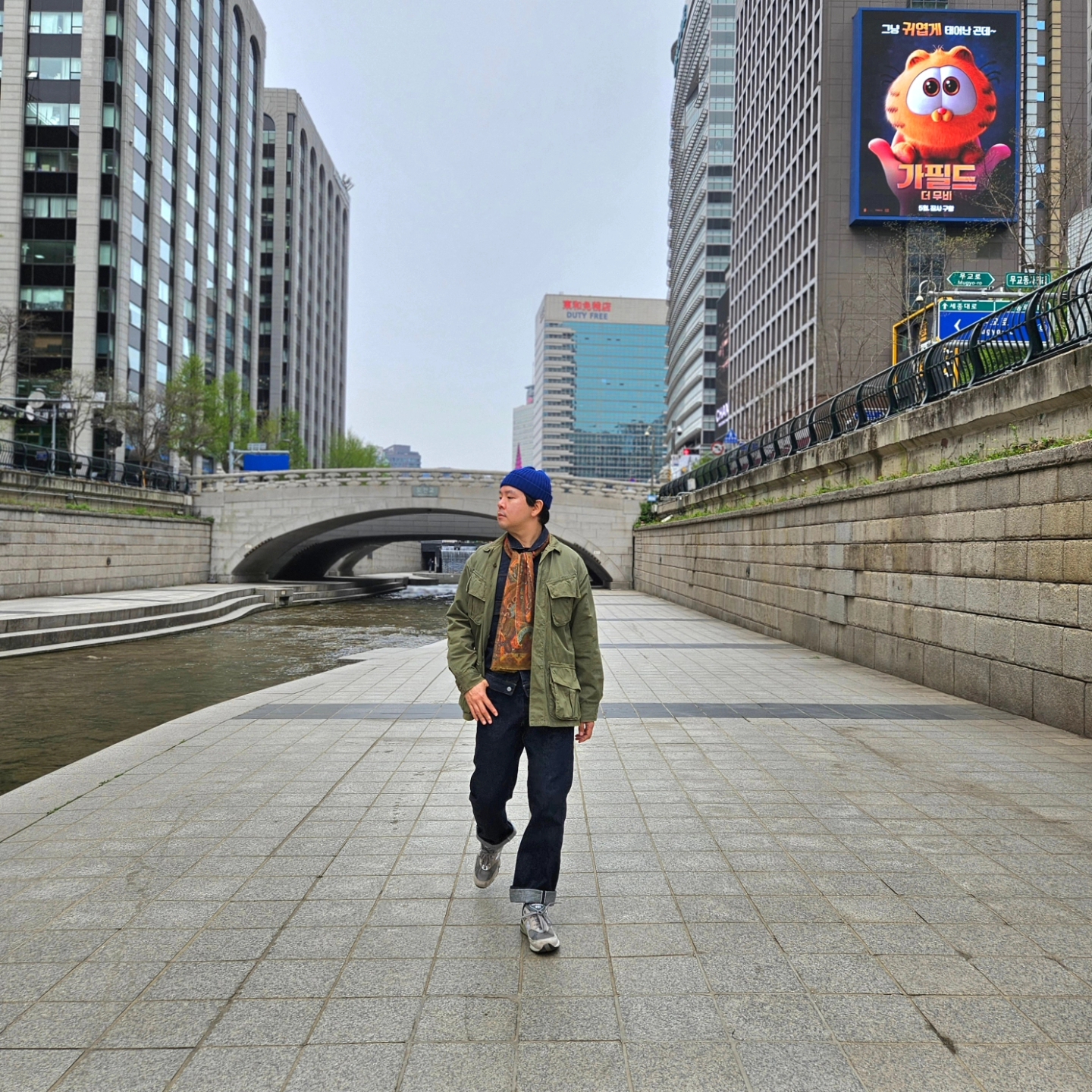 Fullcount 2102W-20 Type 2 Denim Jacket One Wash Indigo Blue - Red Tab, Fullcount 1101W Straight Denim One Wash Indigo Blue 착용 스타일 - 4