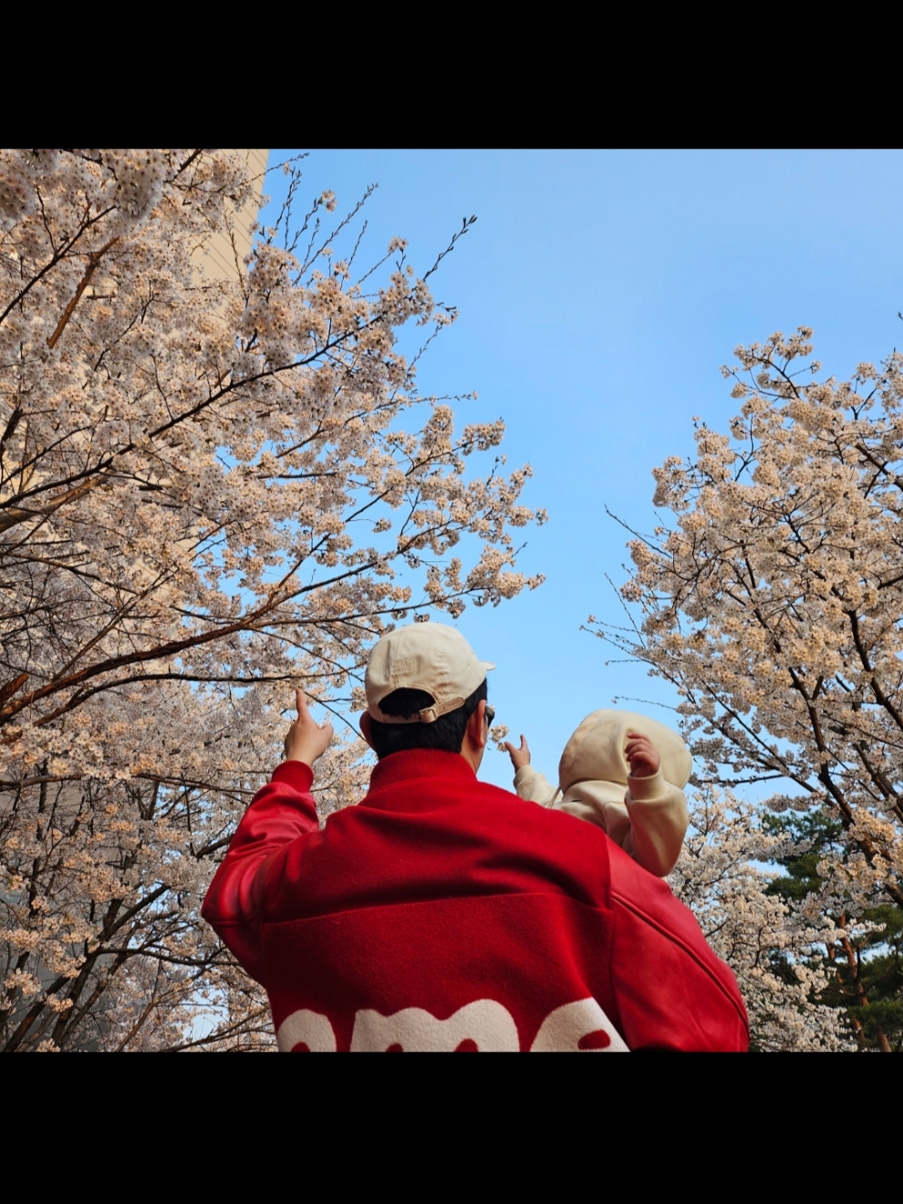 Supreme x MM6 Maison Margiela Painted Camp Cap White - 24SS, Supreme Big Logo Chenille Varsity Jacket Red - 24SS 착용 스타일