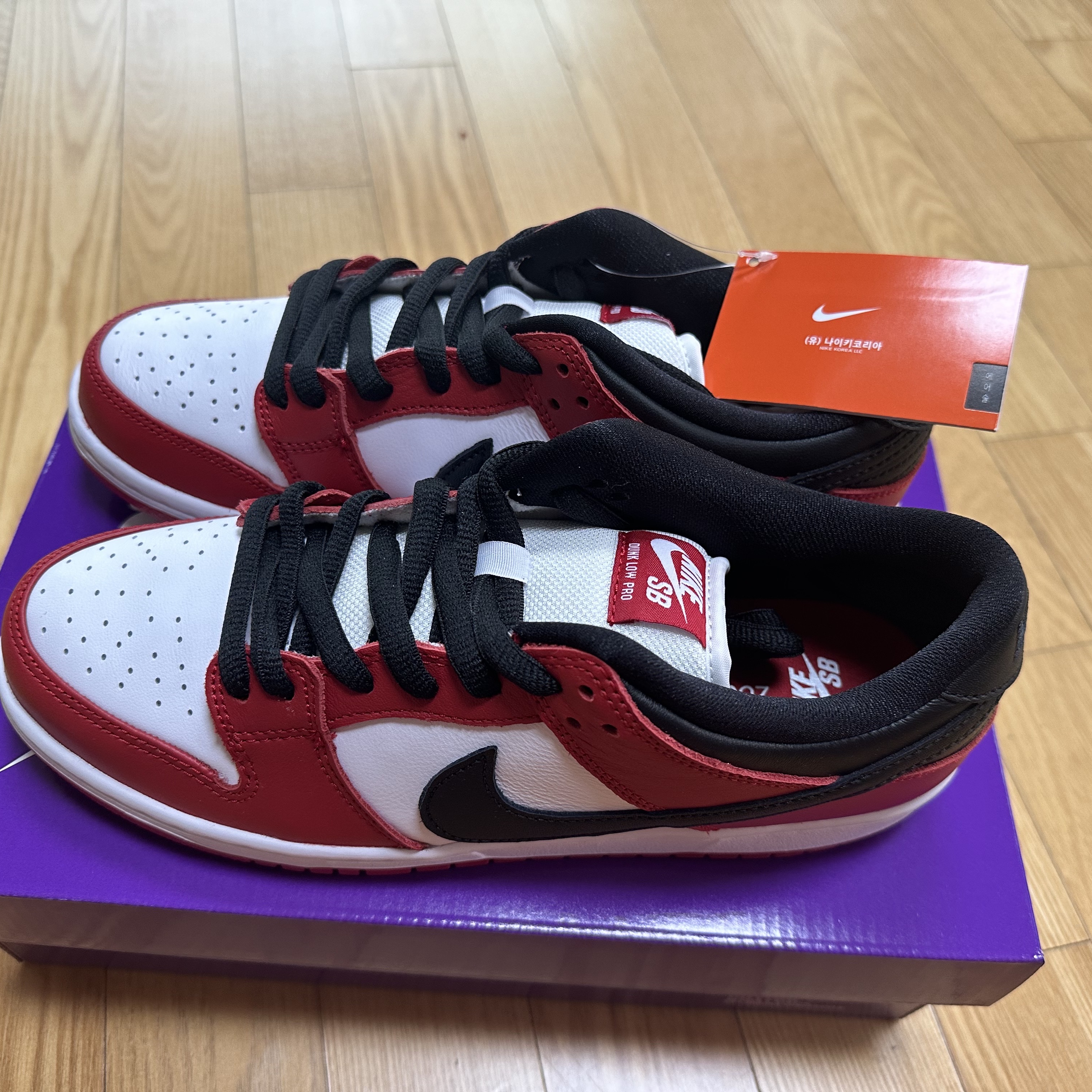 Nike SB Dunk Low Pro Chicago 착용 스타일