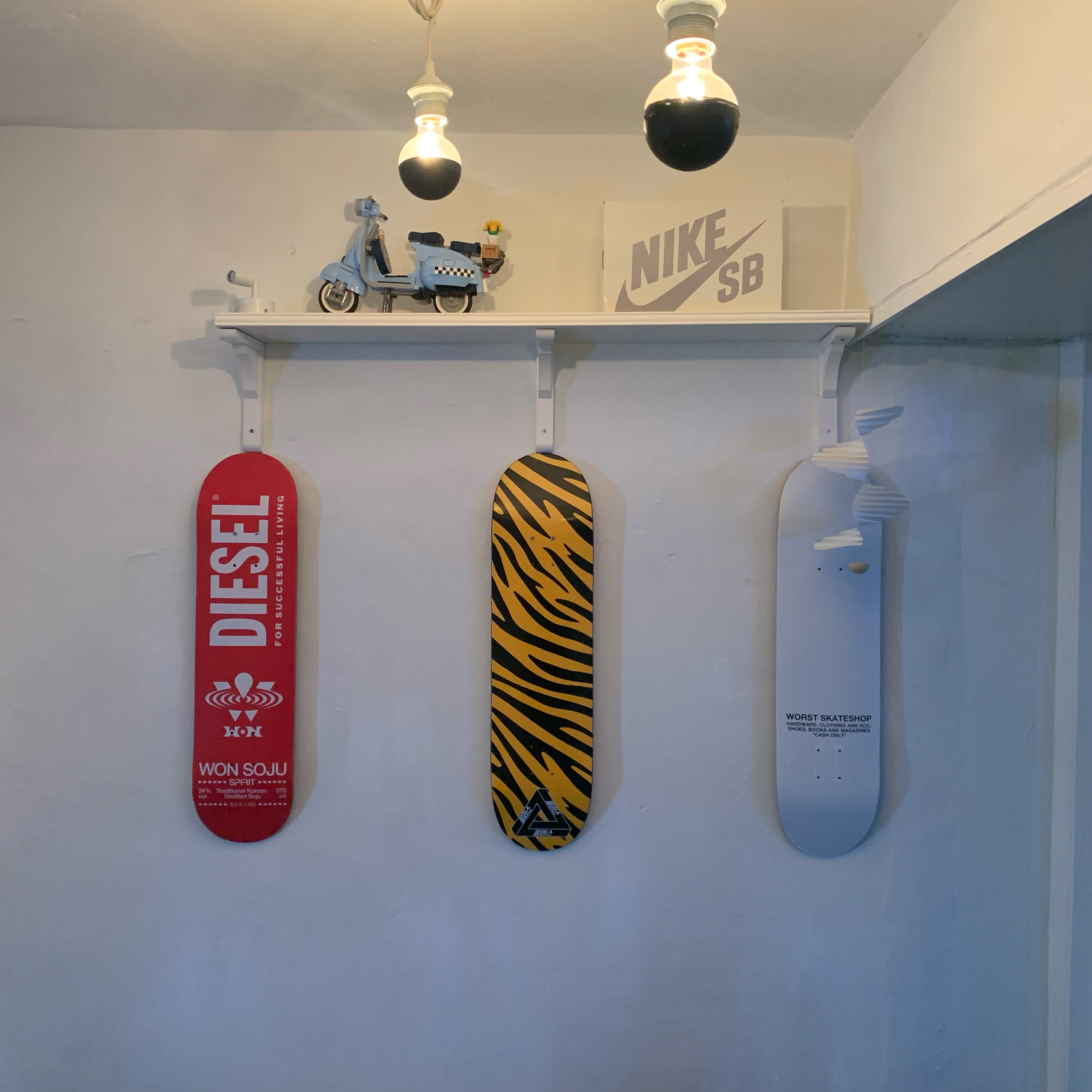 Palace Korea Skateboard Deck - 24SS 착용 스타일 - 5