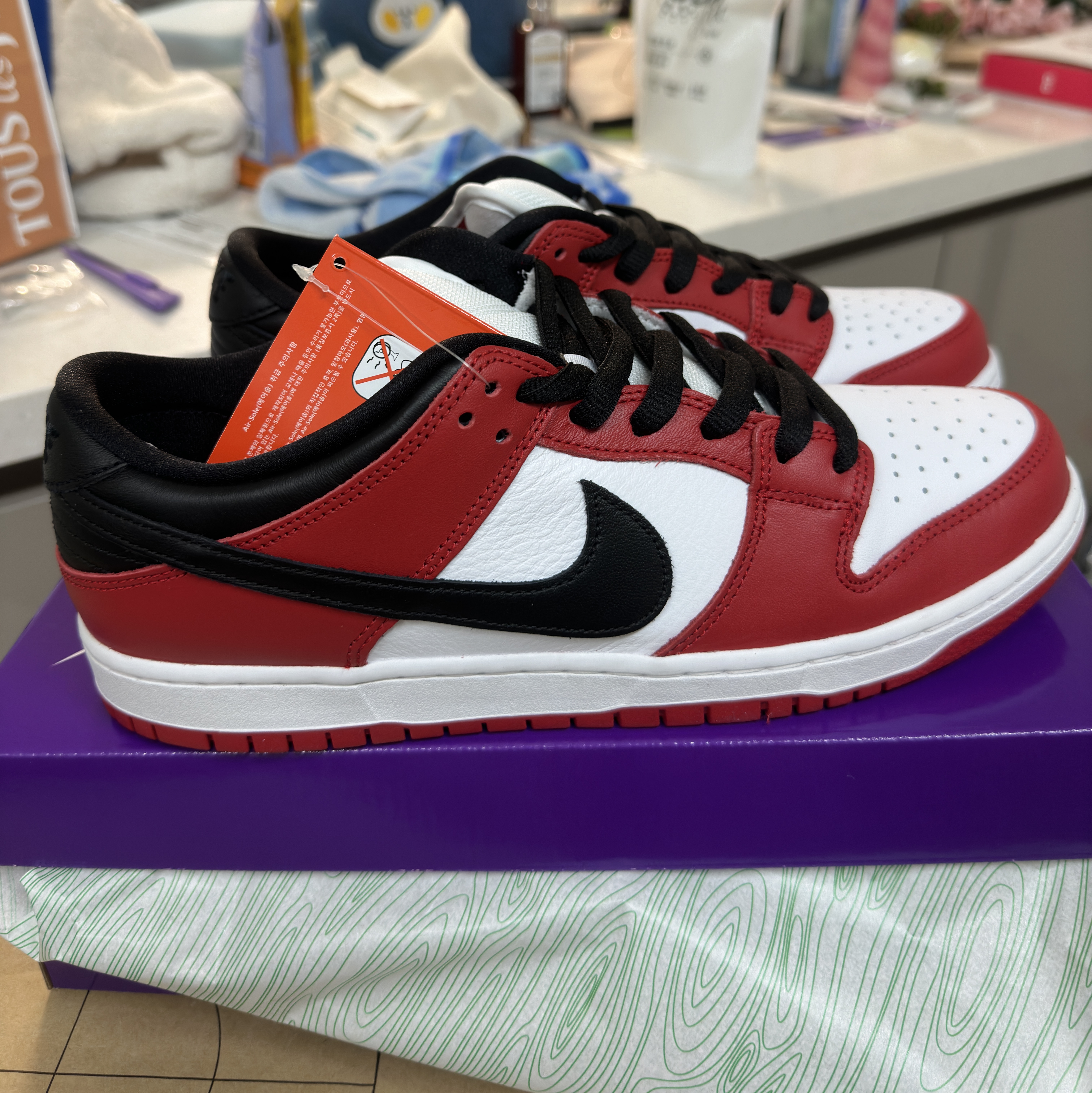 Nike SB Dunk Low Pro Chicago 착용 스타일