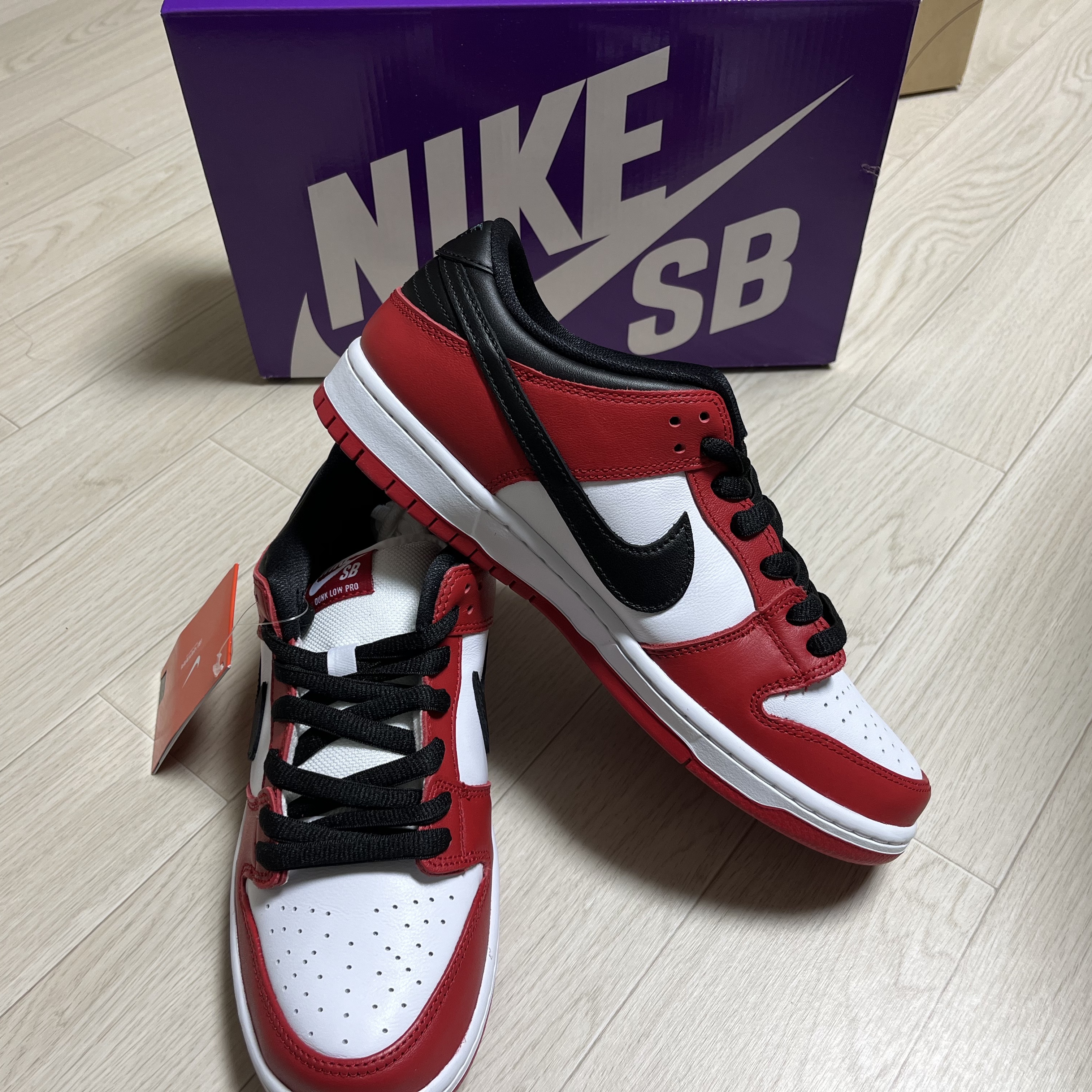 Nike SB Dunk Low Pro Chicago 착용 스타일