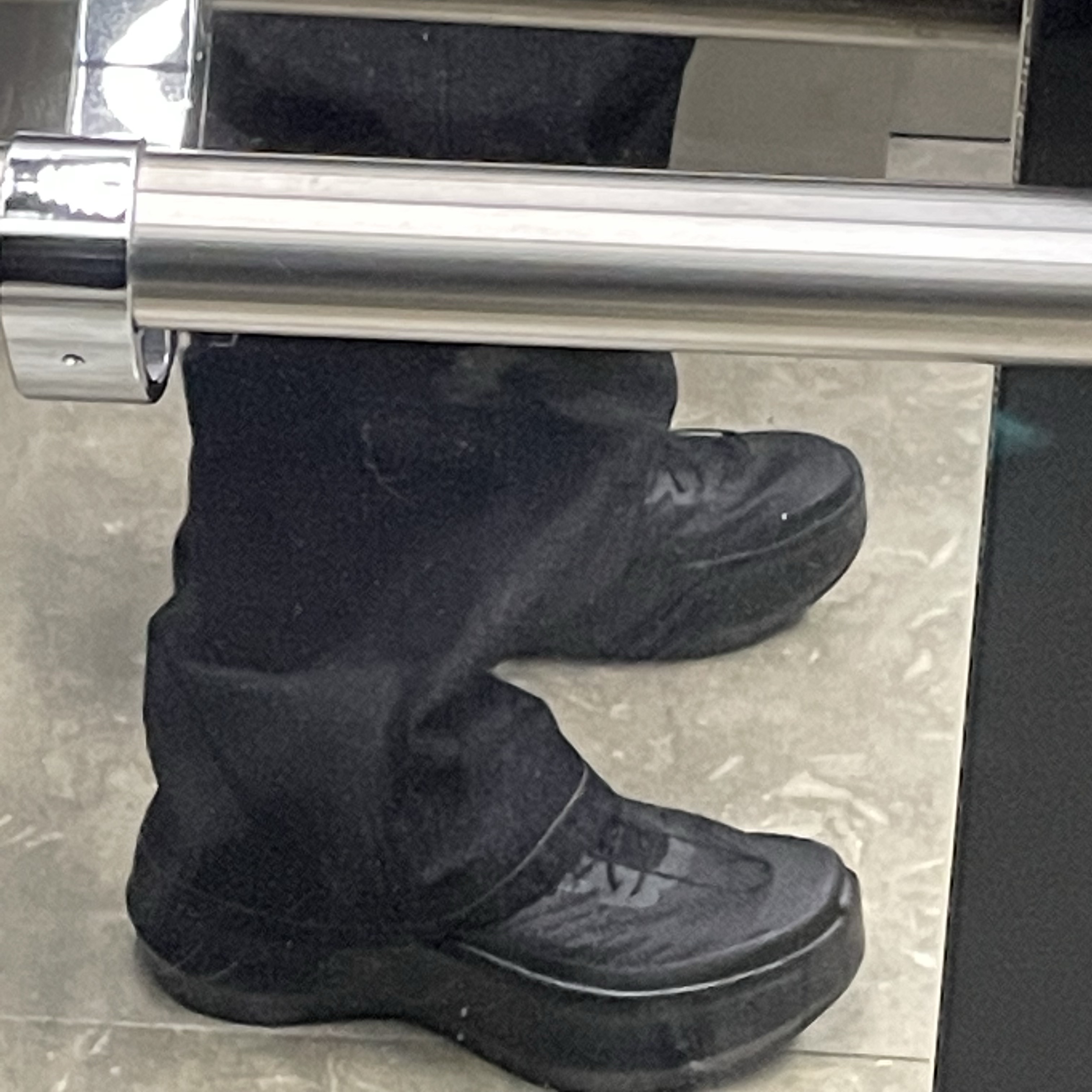 Salomon x Comme des Garcons Pulsar Platform Black 착용 스타일