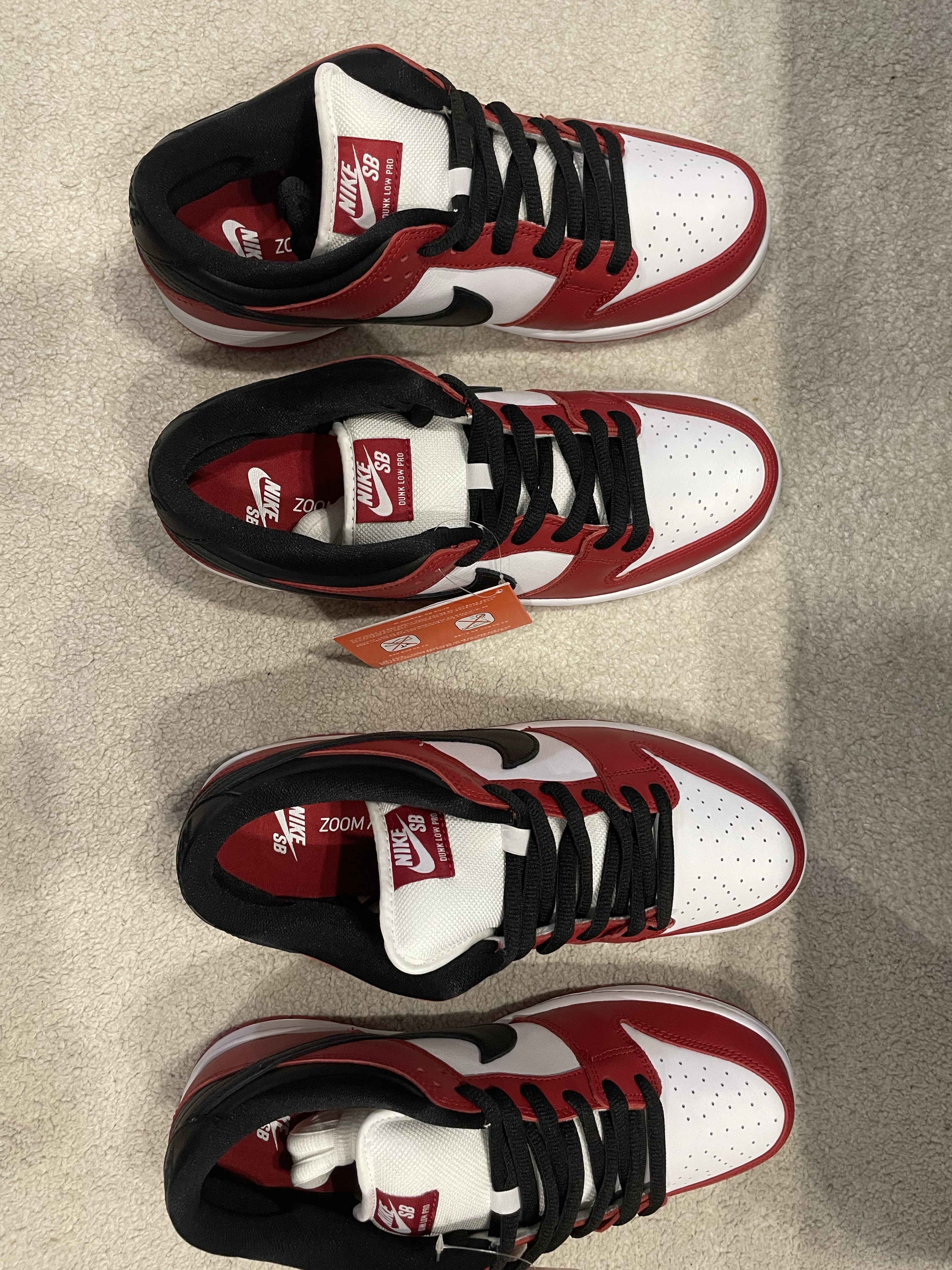 Nike SB Dunk Low Pro Chicago 착용 스타일 - 2