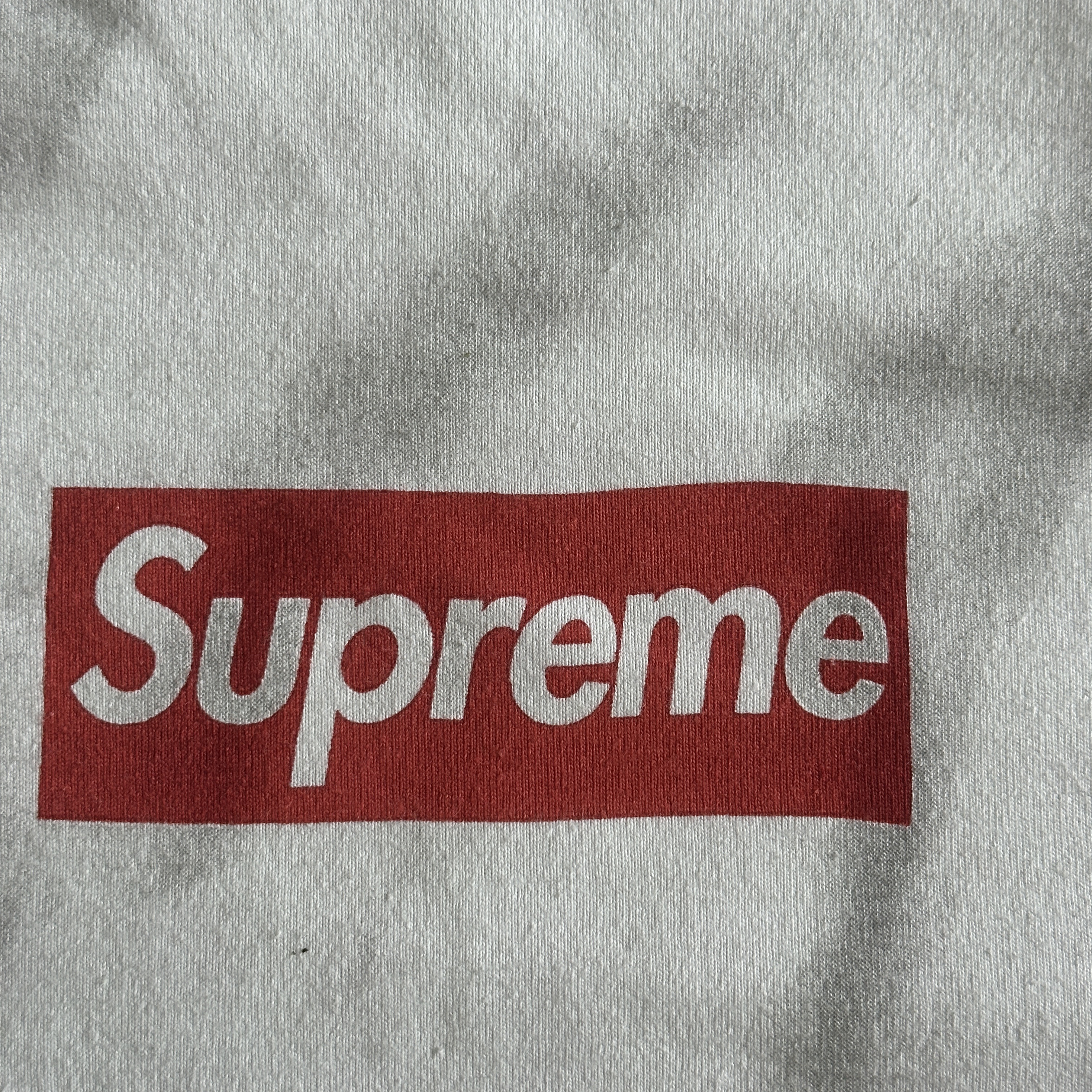 Supreme x MM6 Maison Margiela Box Logo T-Shirt White - 24SS 착용 스타일 - 3