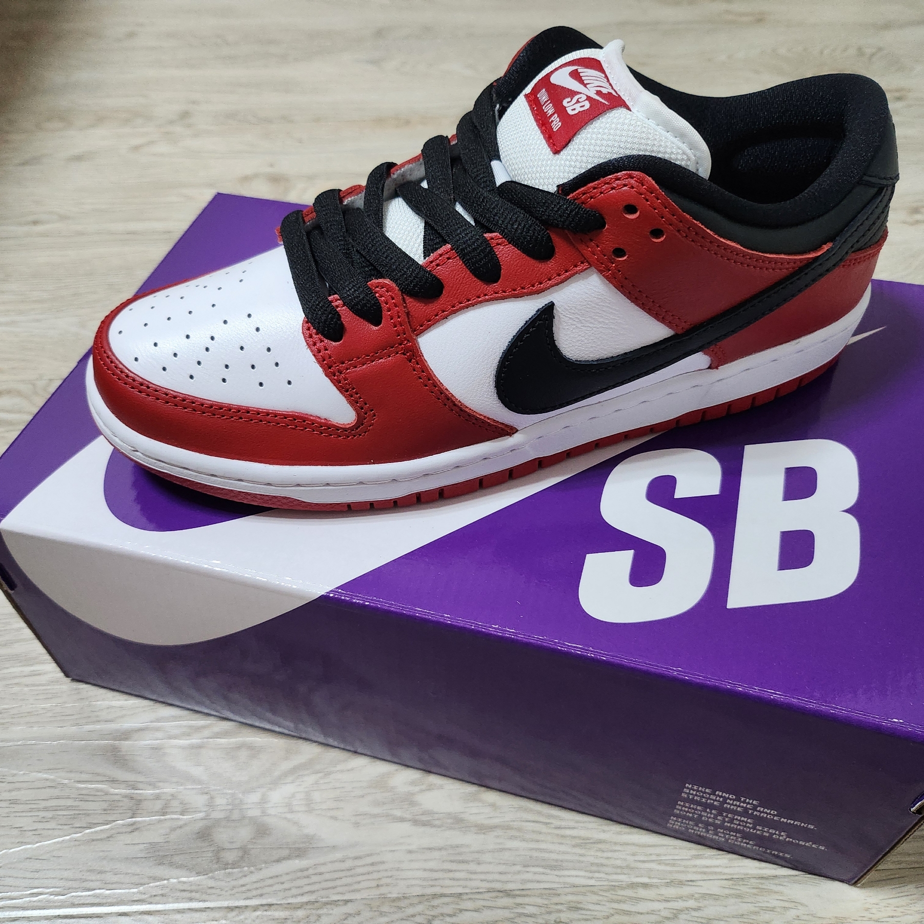 Nike SB Dunk Low Pro Chicago 착용 스타일