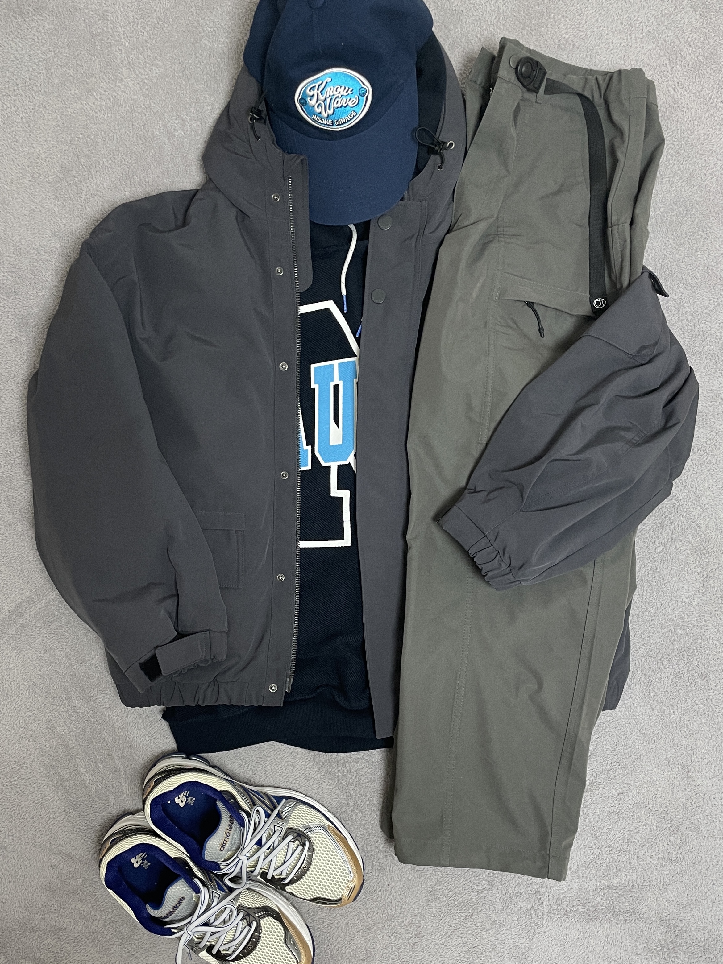 New Balance x Aime Leon Dore 860v2 Blue 착용 스타일 - 5