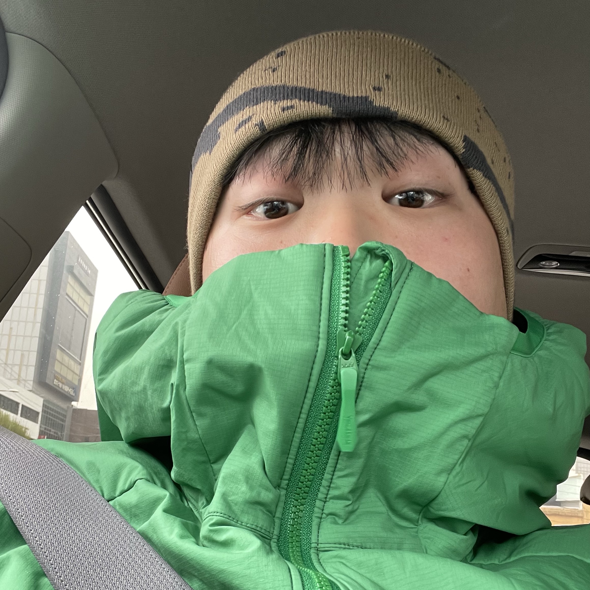 Arc'teryx Atom LT Hoody Jungle 착용 스타일 - 2