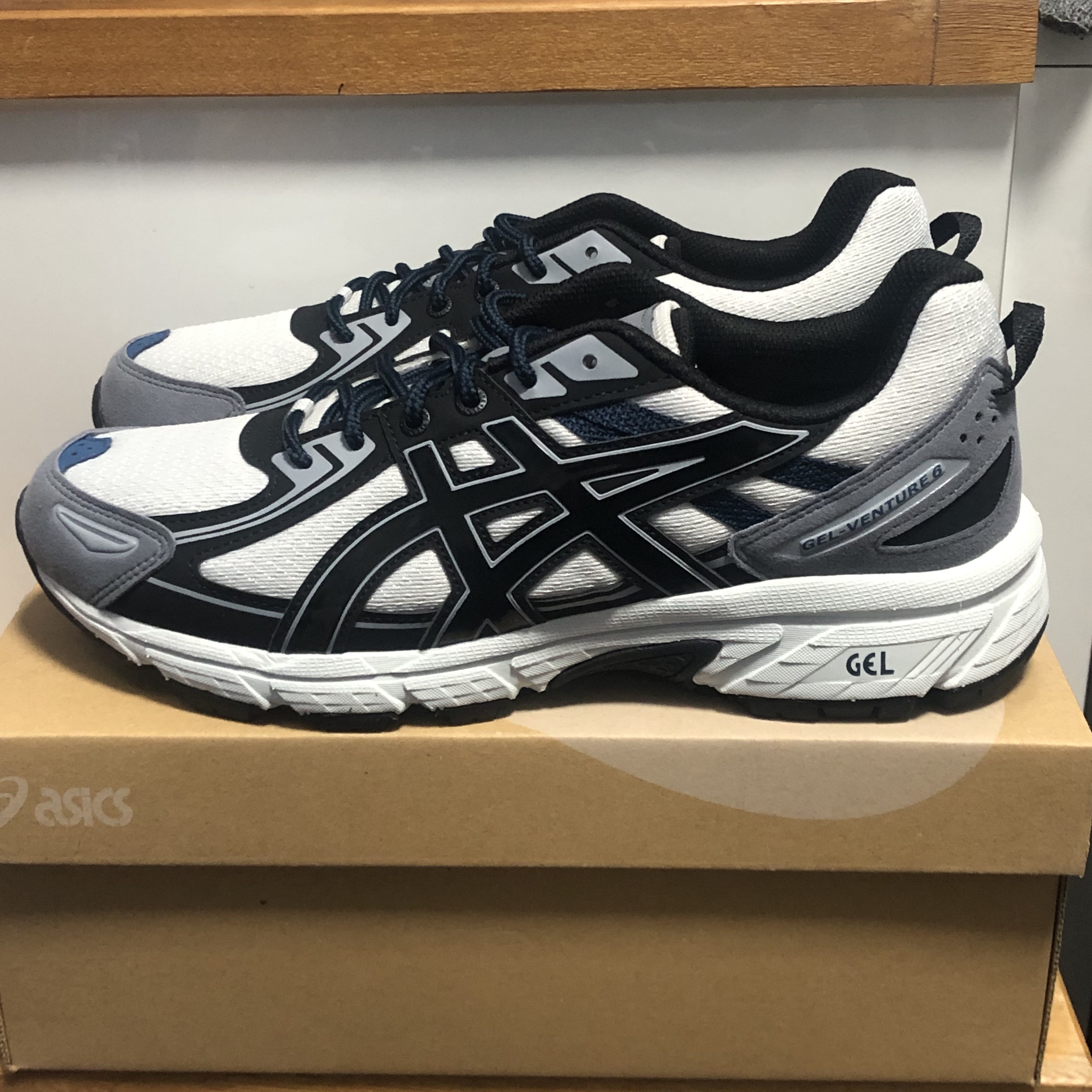 Asics Gel-Venture 6 SPS Glacier Grey 착용 스타일