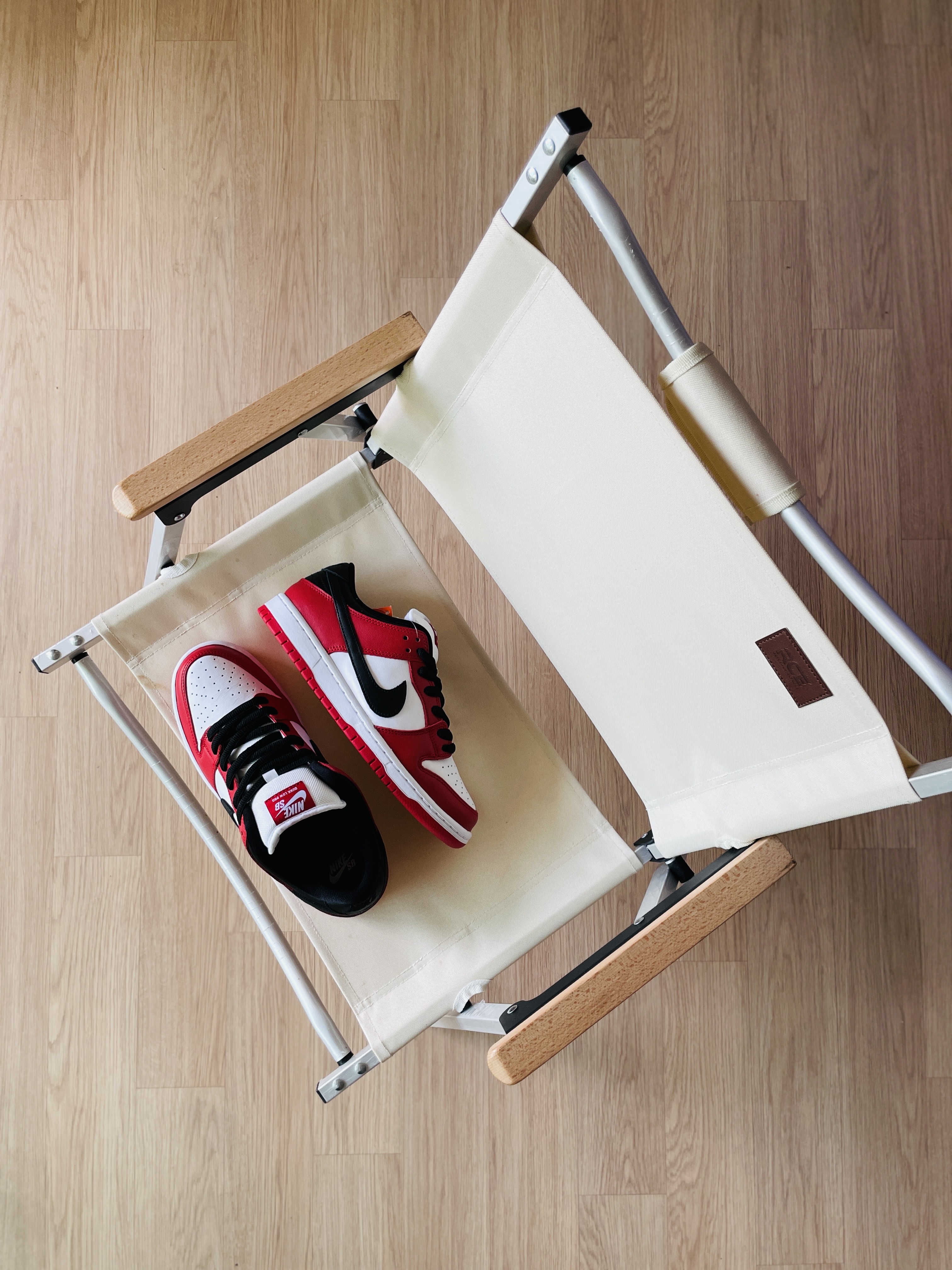 Nike SB Dunk Low Pro Chicago 착용 스타일 - 2
