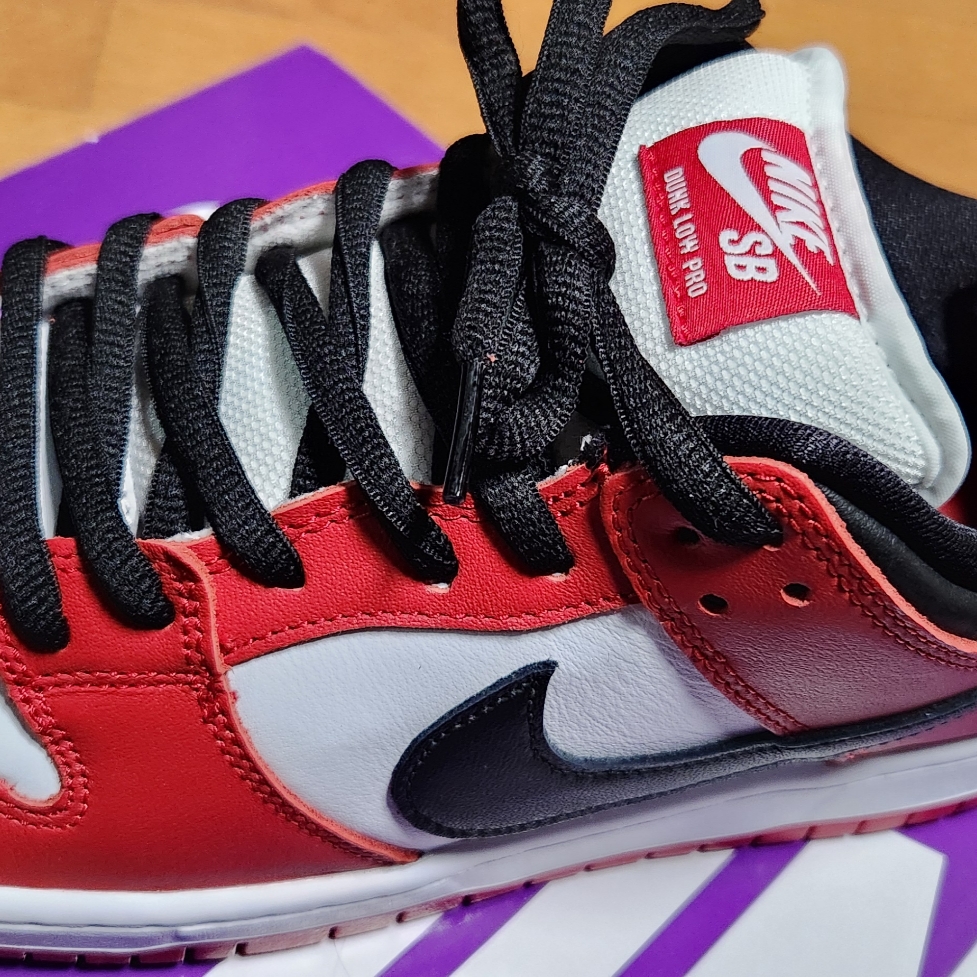 Nike SB Dunk Low Pro Chicago 착용 스타일 - 3