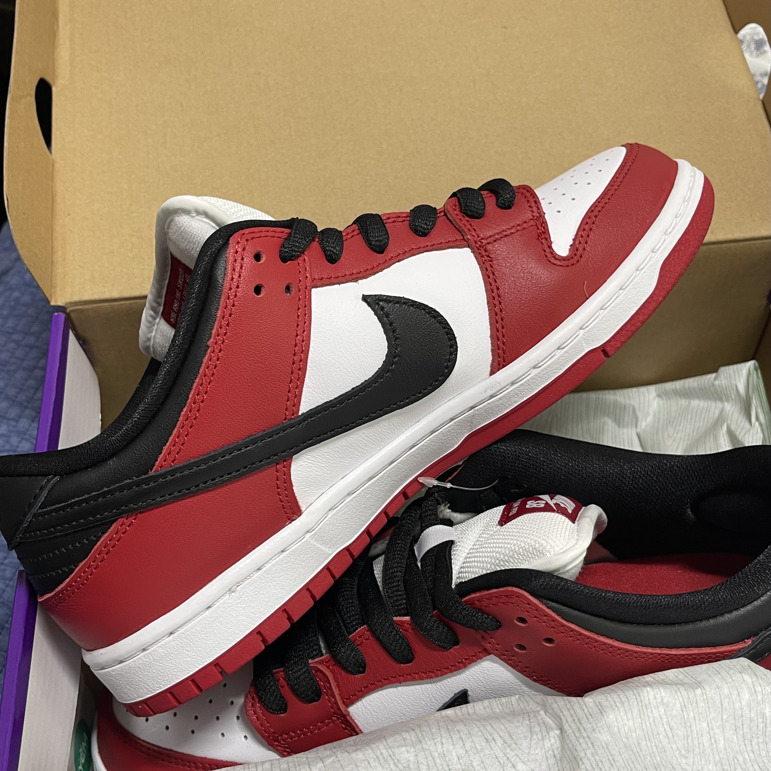 Nike SB Dunk Low Pro Chicago 착용 스타일