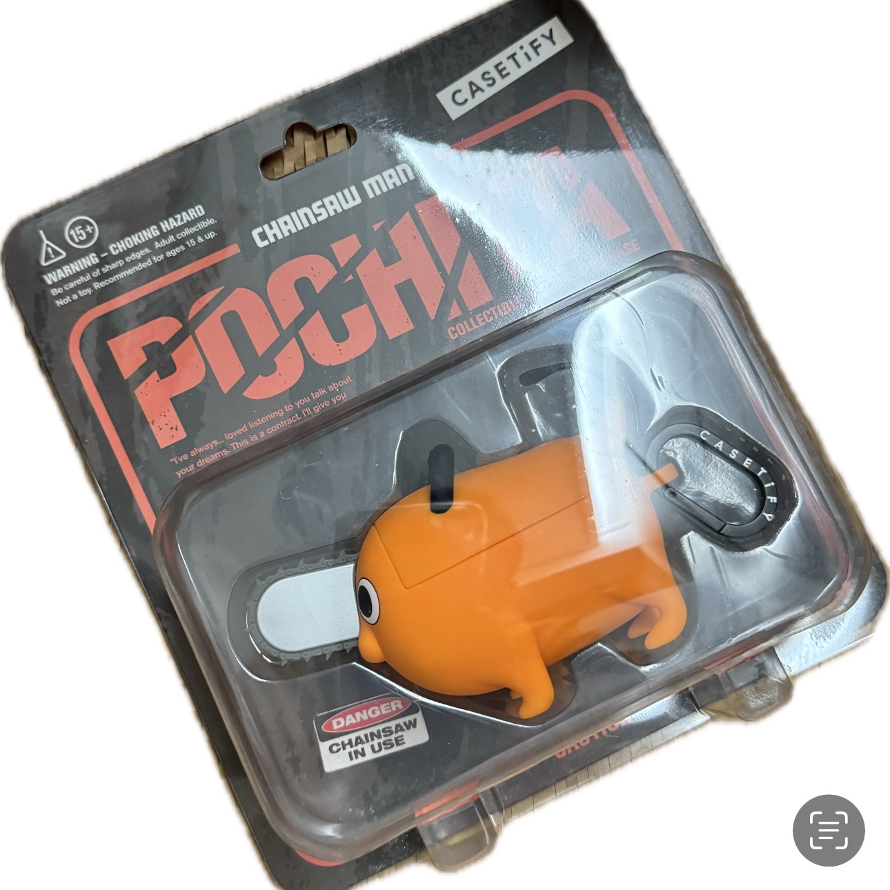 Casetify x Chainsaw Man Pochita Collectible AirPods Pro 1st/2nd Gen Case 착용 스타일