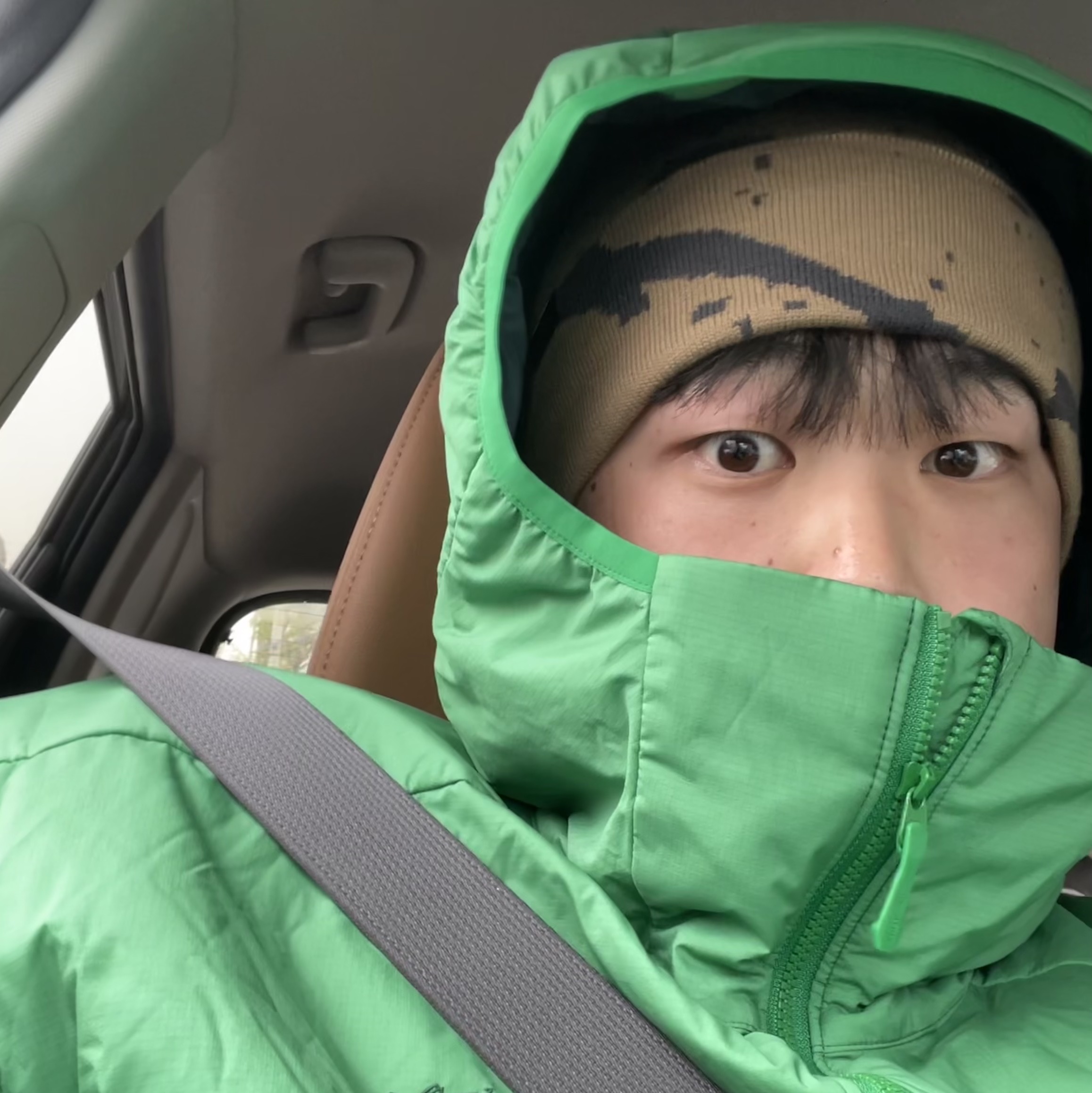 Arc'teryx Atom LT Hoody Jungle 착용 스타일 - 1