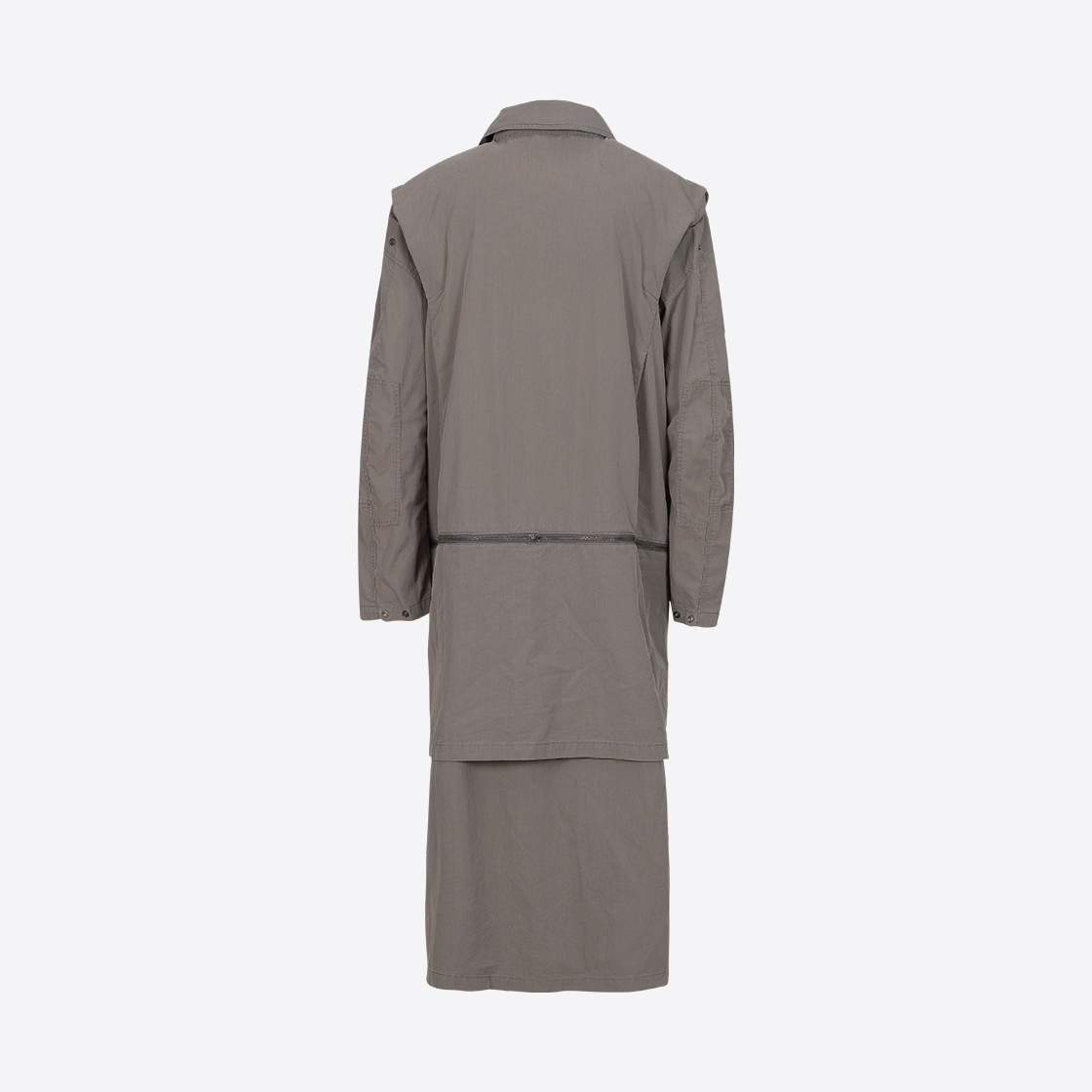 코스트퍼킬로 익스텐션 집 코트 그레이(Cost per Kilo Extension Zip Coat Grey) - 2