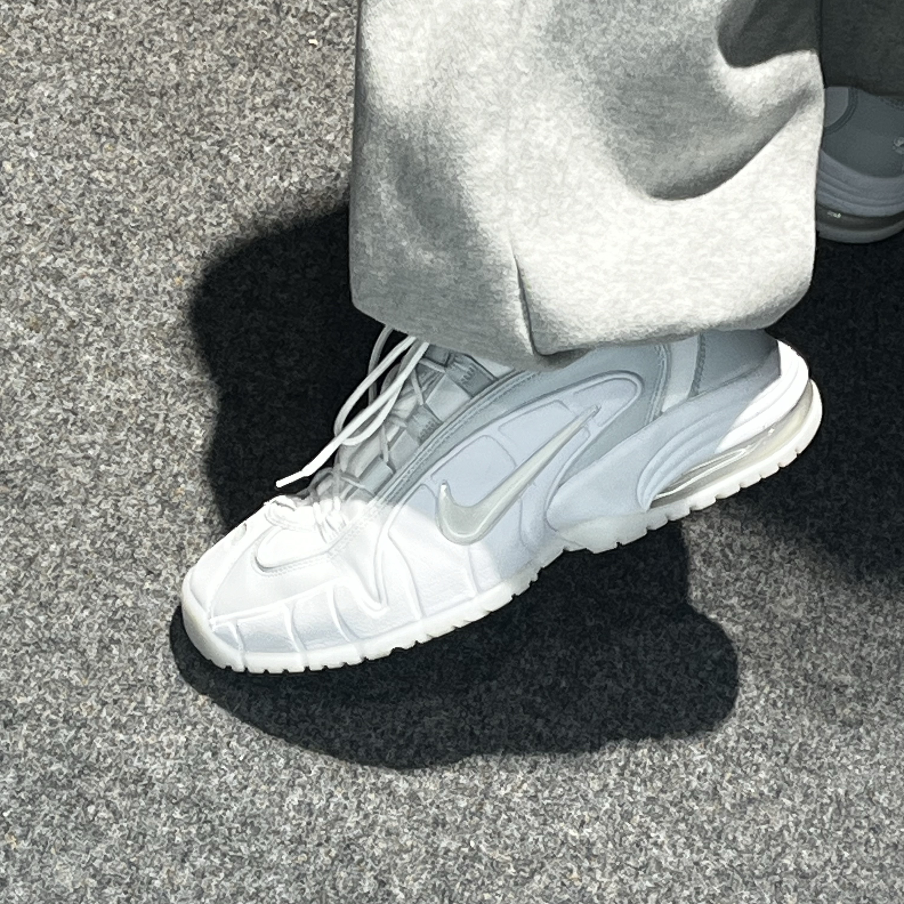 Nike Air Max Penny 1 Pure Platinum 착용 스타일