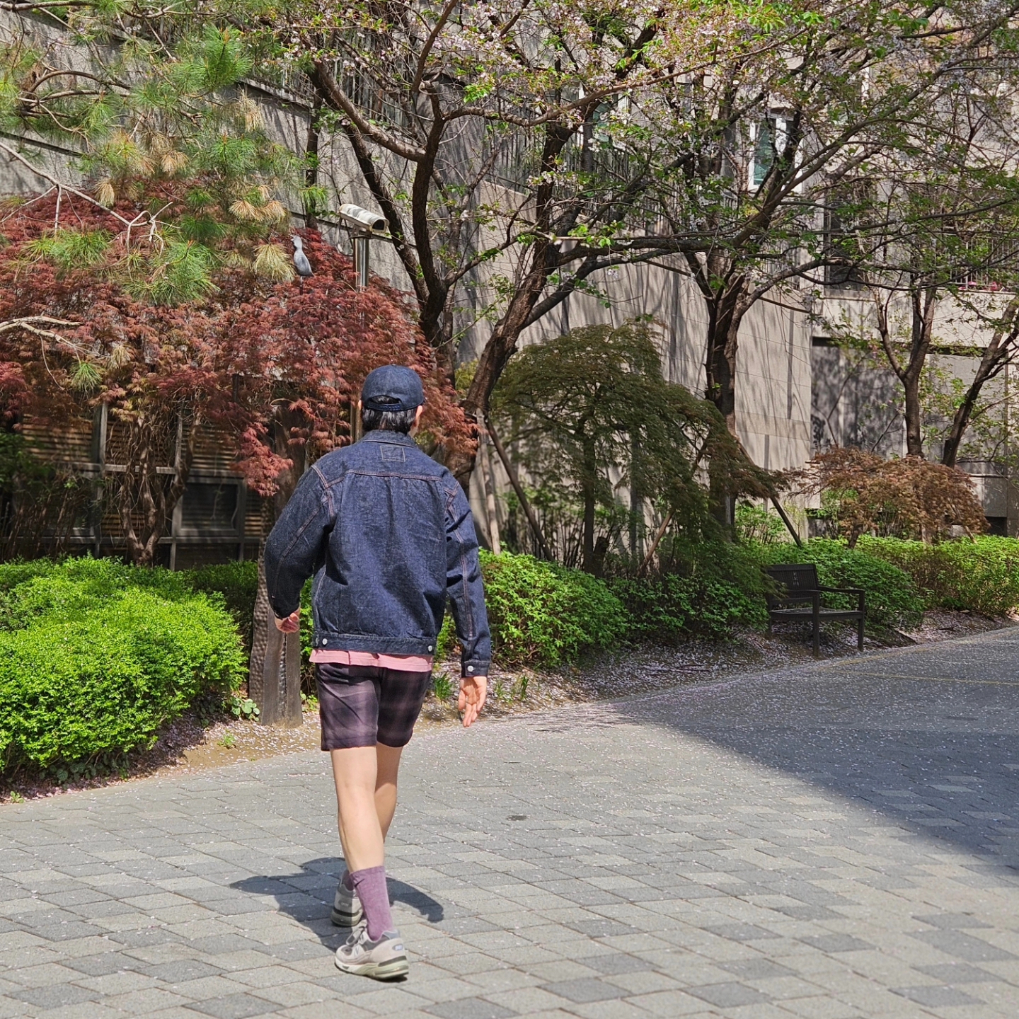 Fullcount 2102W-20 Type 2 Denim Jacket One Wash Indigo Blue - Red Tab, New Balance 991 Made in UK Grey 착용 스타일 - 8