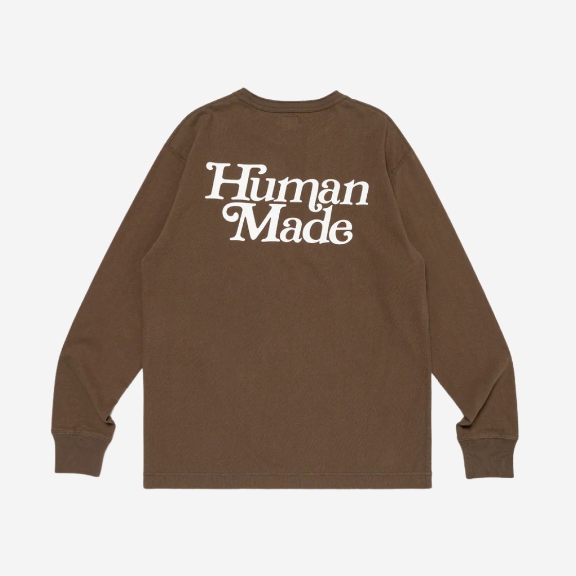 Human Made Prototype Henley Neck L/S T-Shirt Brown 상세 이미지 1