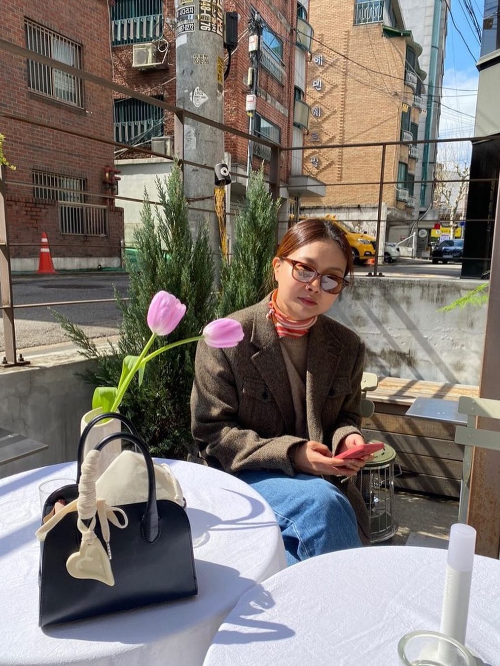 PROJEKT PRODUKT CL8 C2 Sunglasses 착용 스타일