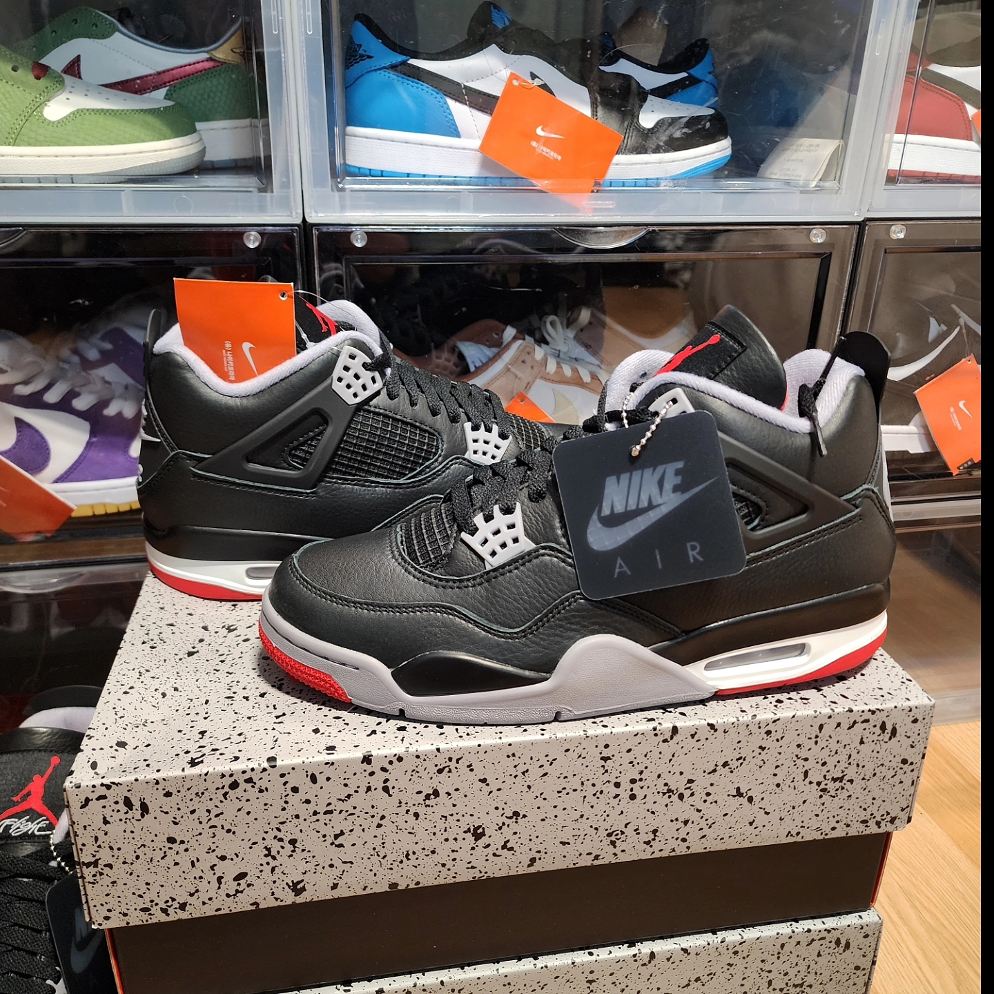 Jordan 4 Retro Bred Reimagined 착용 스타일