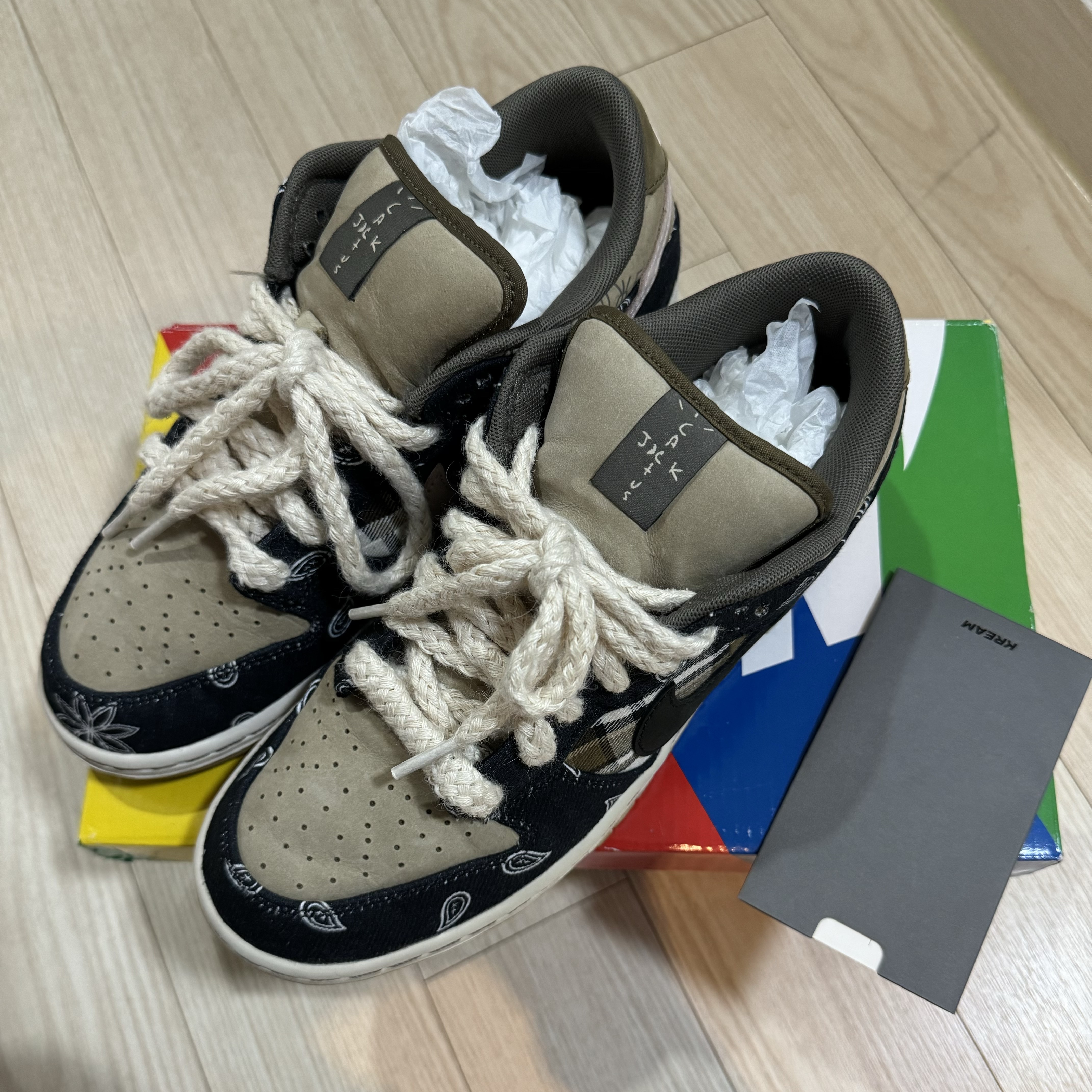 Nike x Travis Scott SB Dunk Low 착용 스타일