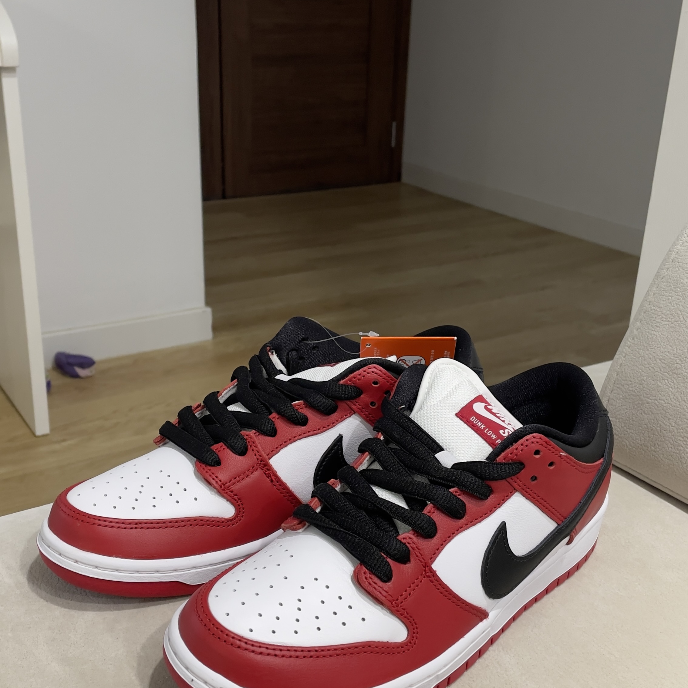 Nike SB Dunk Low Pro Chicago 착용 스타일 - 2