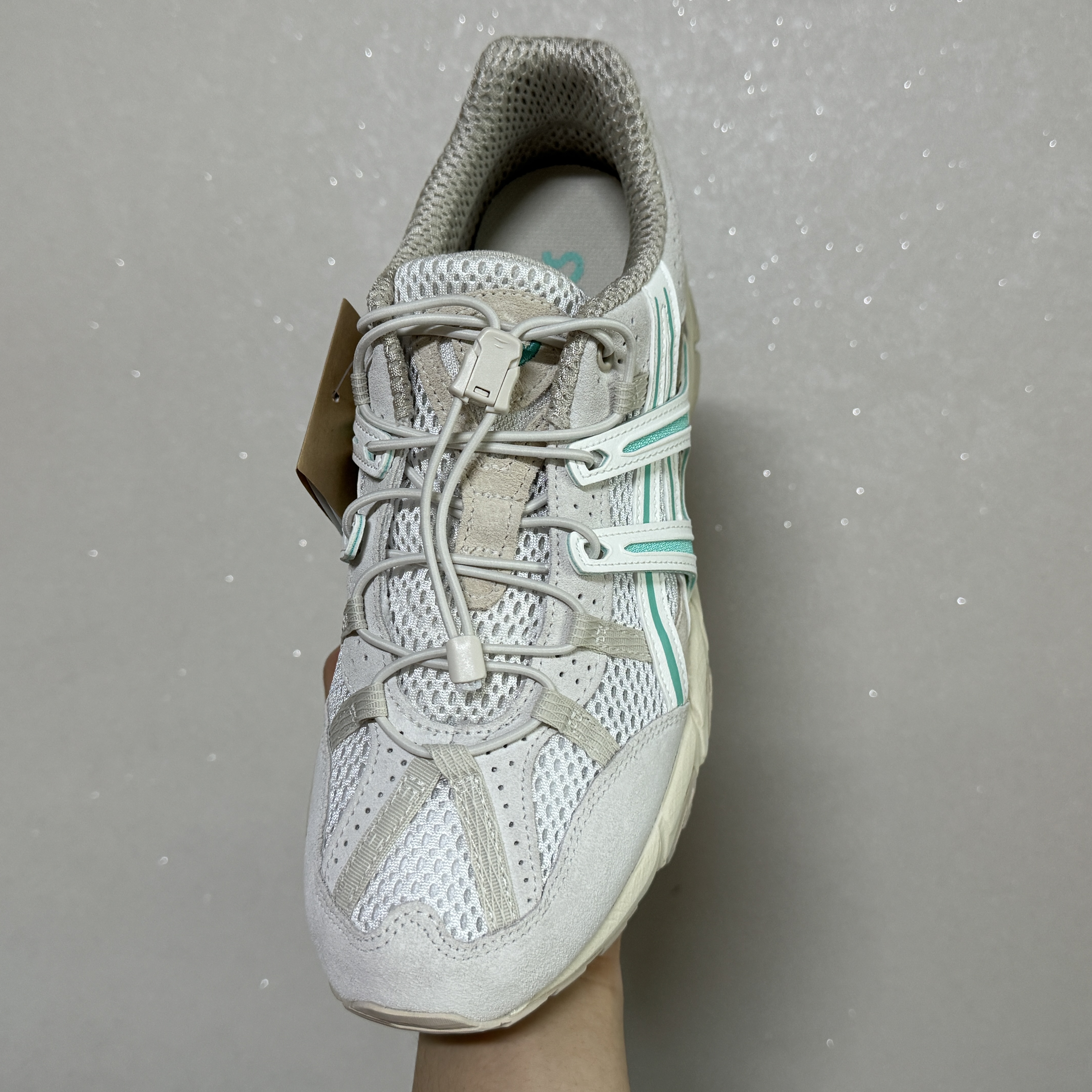 Asics Unlimited Gel-Sonoma 15-50 White Aqua 착용 스타일 - 3