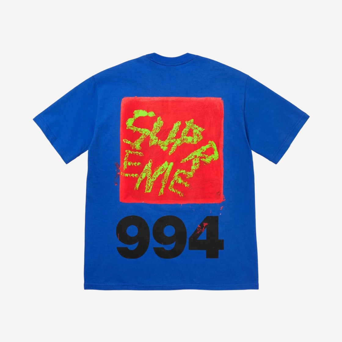 Supreme Paint T-Shirt Royal - 24SS 상세 이미지 1