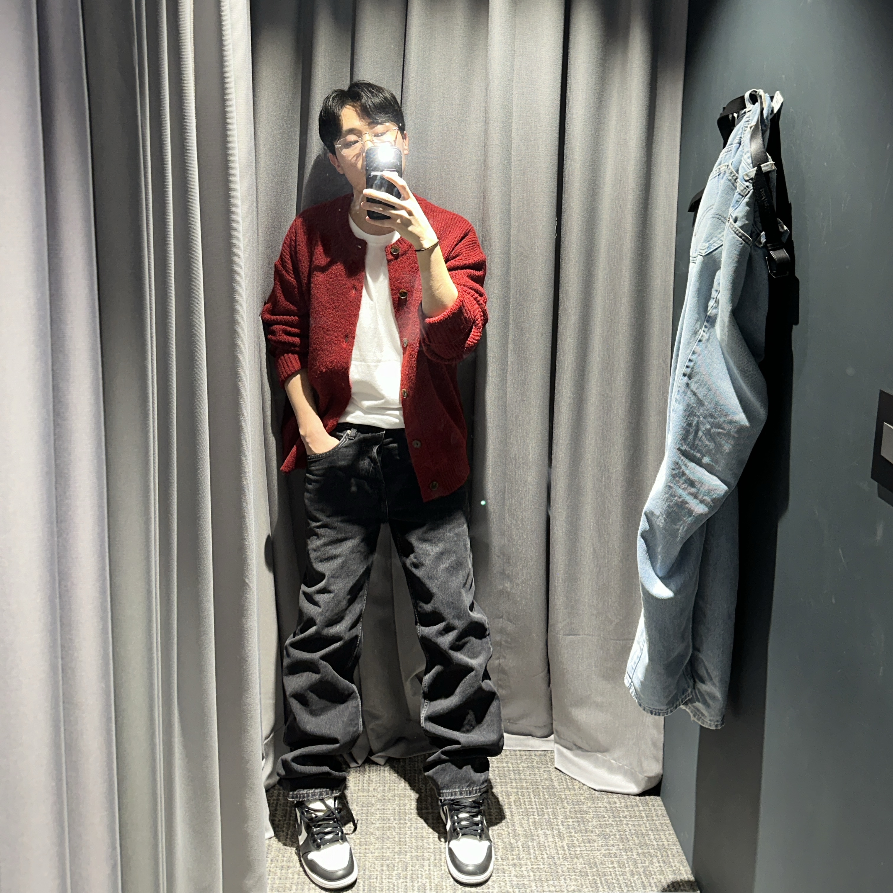 Jordan 1 High 85 Black White 착용 스타일