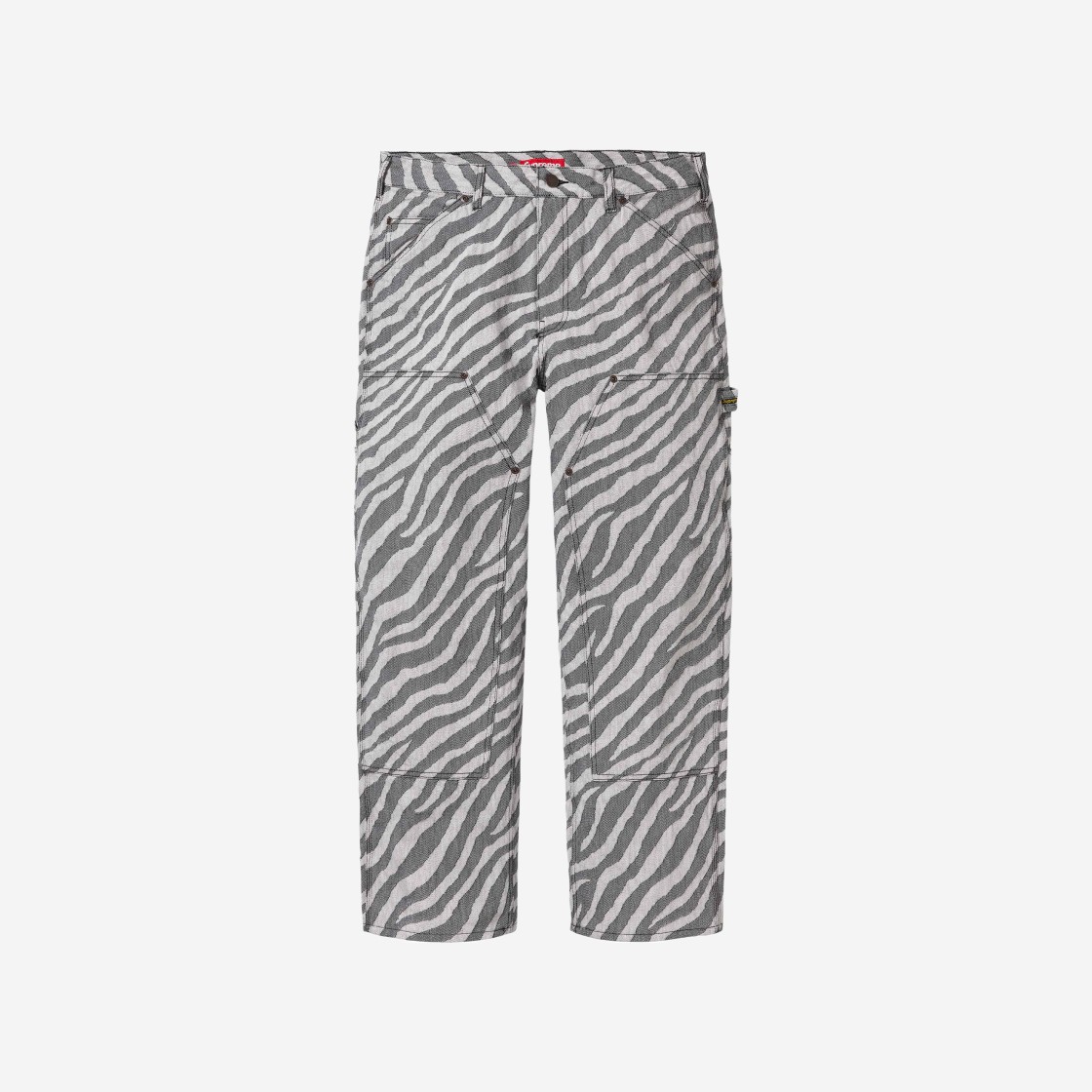 Supreme Double Knee Painter Pant Zebra - 24SS 상세 이미지 1