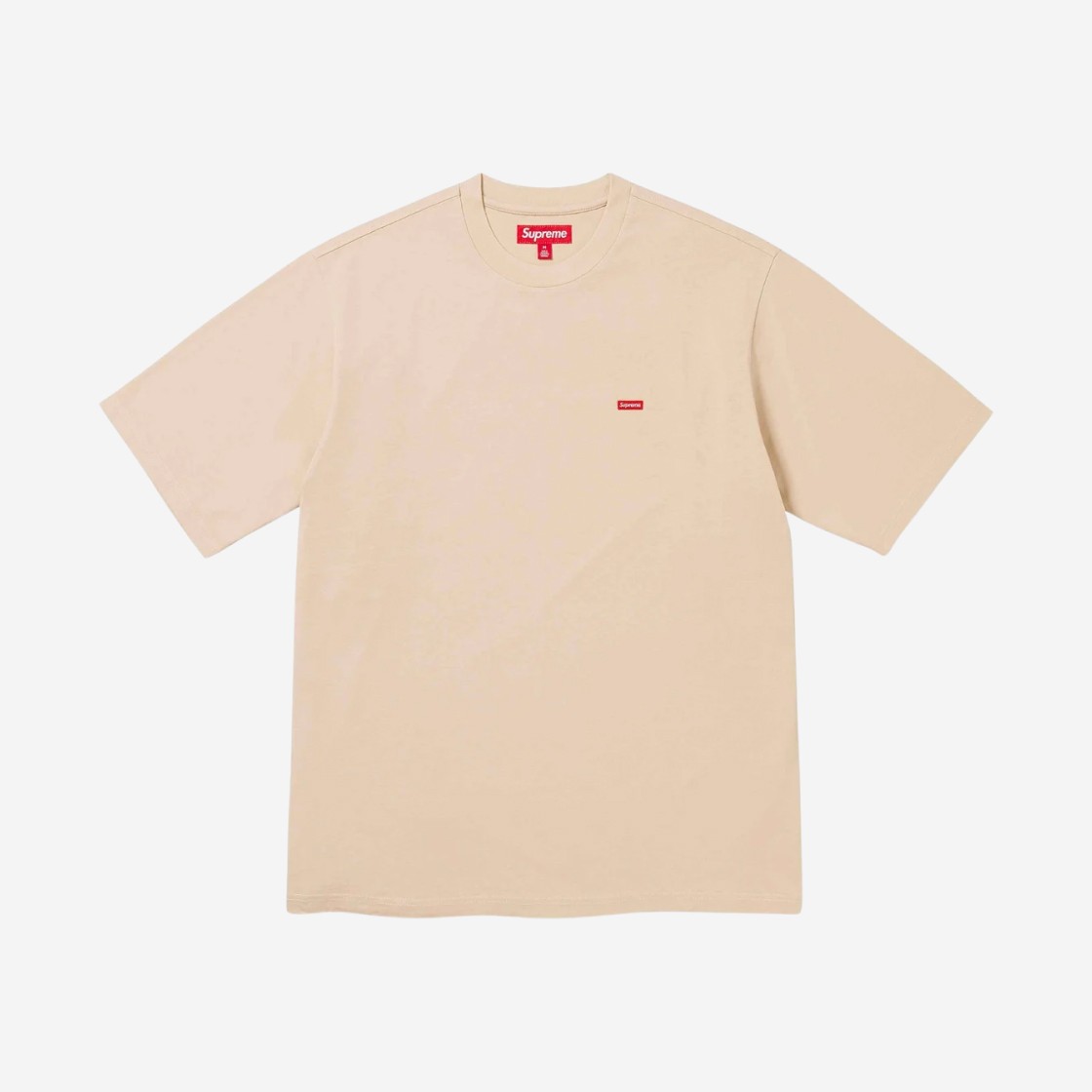 Supreme Small Box T-Shirt Tan - 24SS 상세 이미지 1