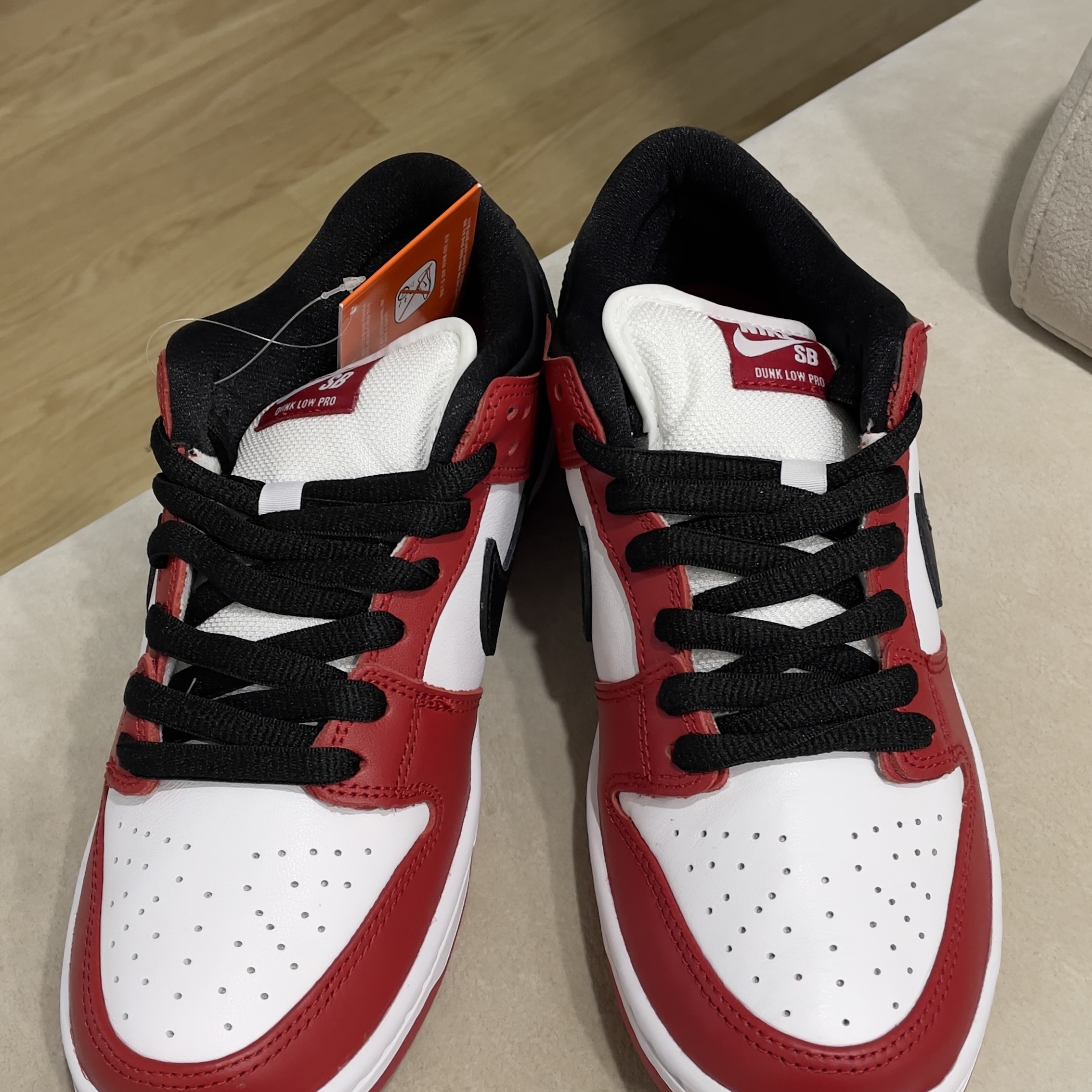 Nike SB Dunk Low Pro Chicago 착용 스타일 - 1