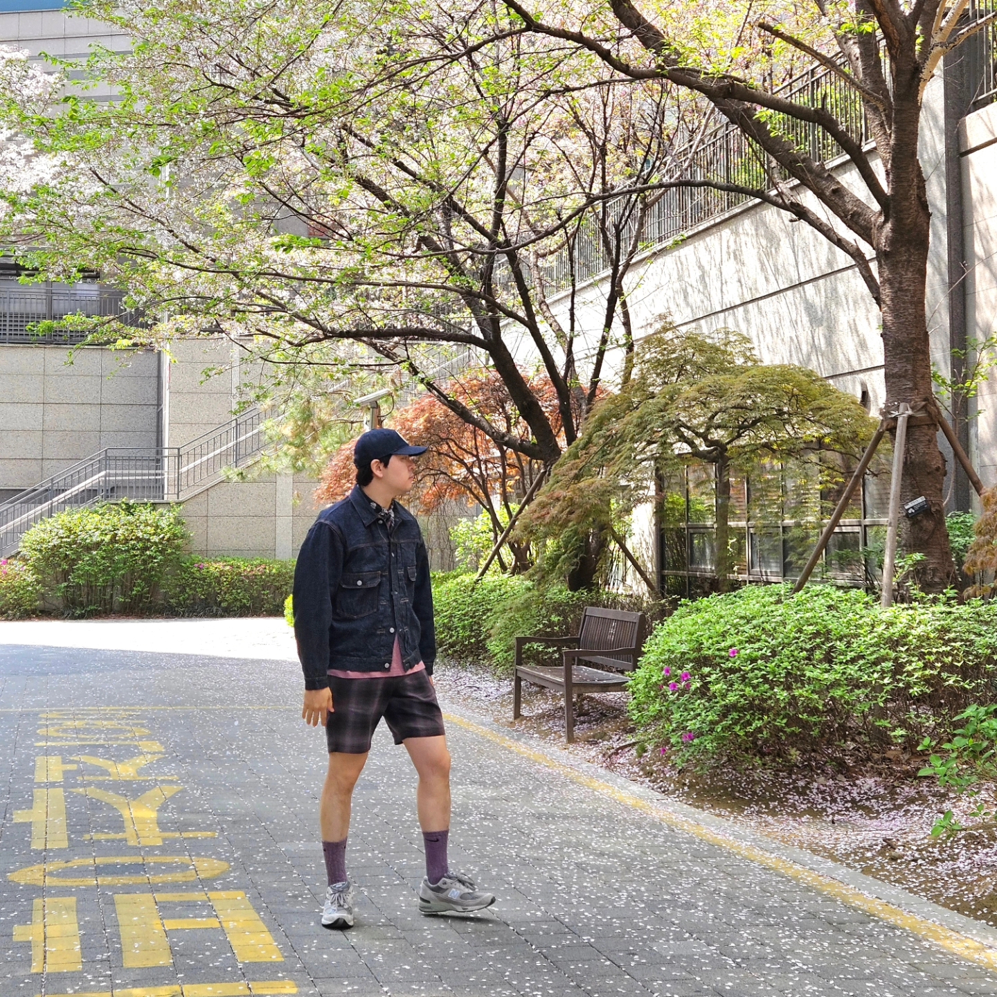 Fullcount 2102W-20 Type 2 Denim Jacket One Wash Indigo Blue - Red Tab, New Balance 991 Made in UK Grey 착용 스타일 - 7