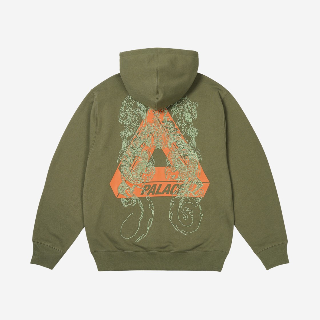 Palace Tri-Dragon Hood The Deep Green - 24SS 상세 이미지 1