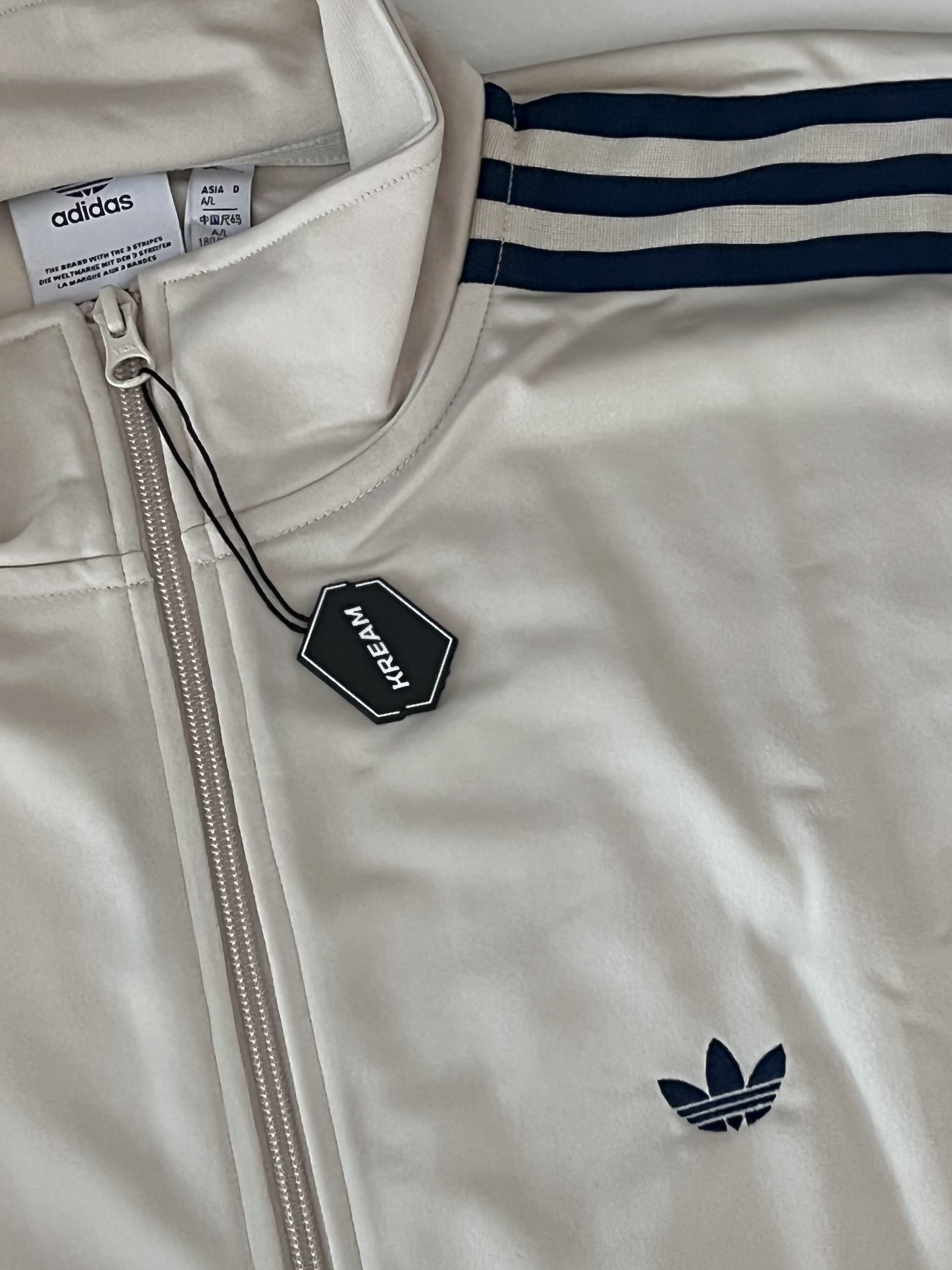 Adidas Originals Beckenbauer Track Top Bliss - KR Sizing 착용 스타일 - 1