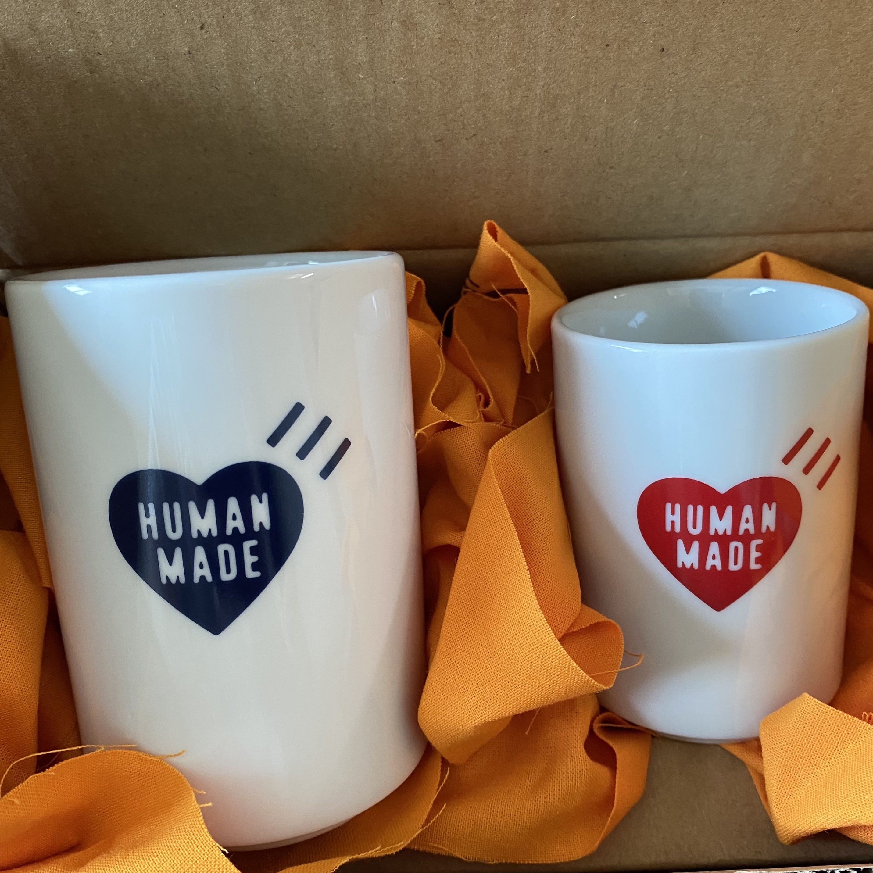 Human Made Matching Tea Cups White (Set of 2) 착용 스타일