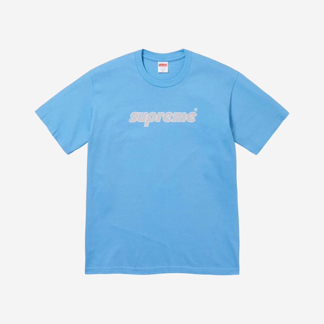 Supreme Pinline T-Shirt Bright Blue - 24SS 상세 이미지 1