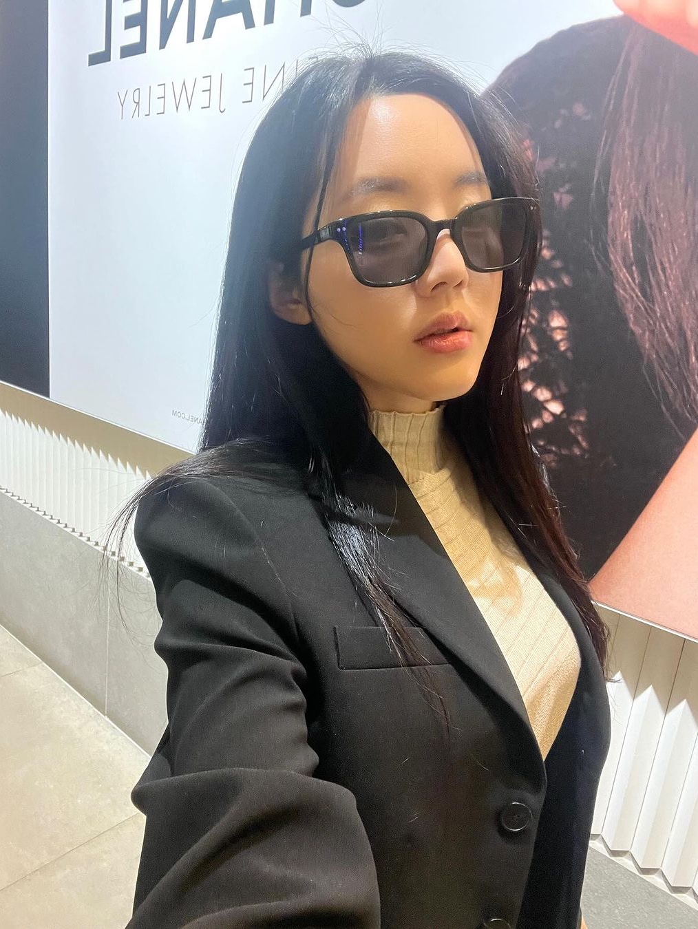 PROJEKT PRODUKT CL8 C1 Sunglasses 착용 스타일