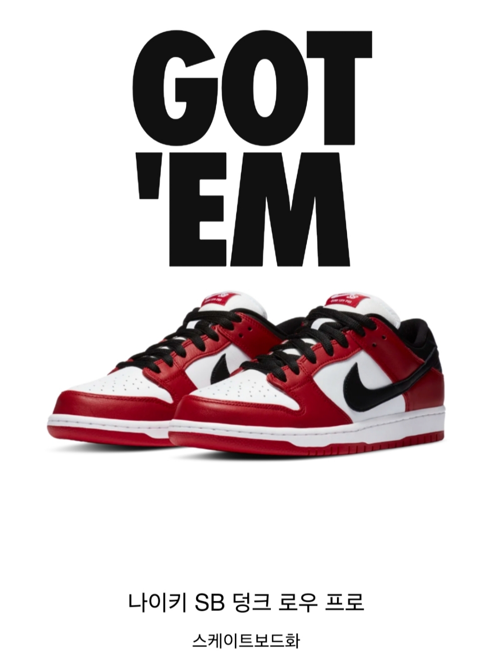 Nike SB Dunk Low Pro Chicago 착용 스타일