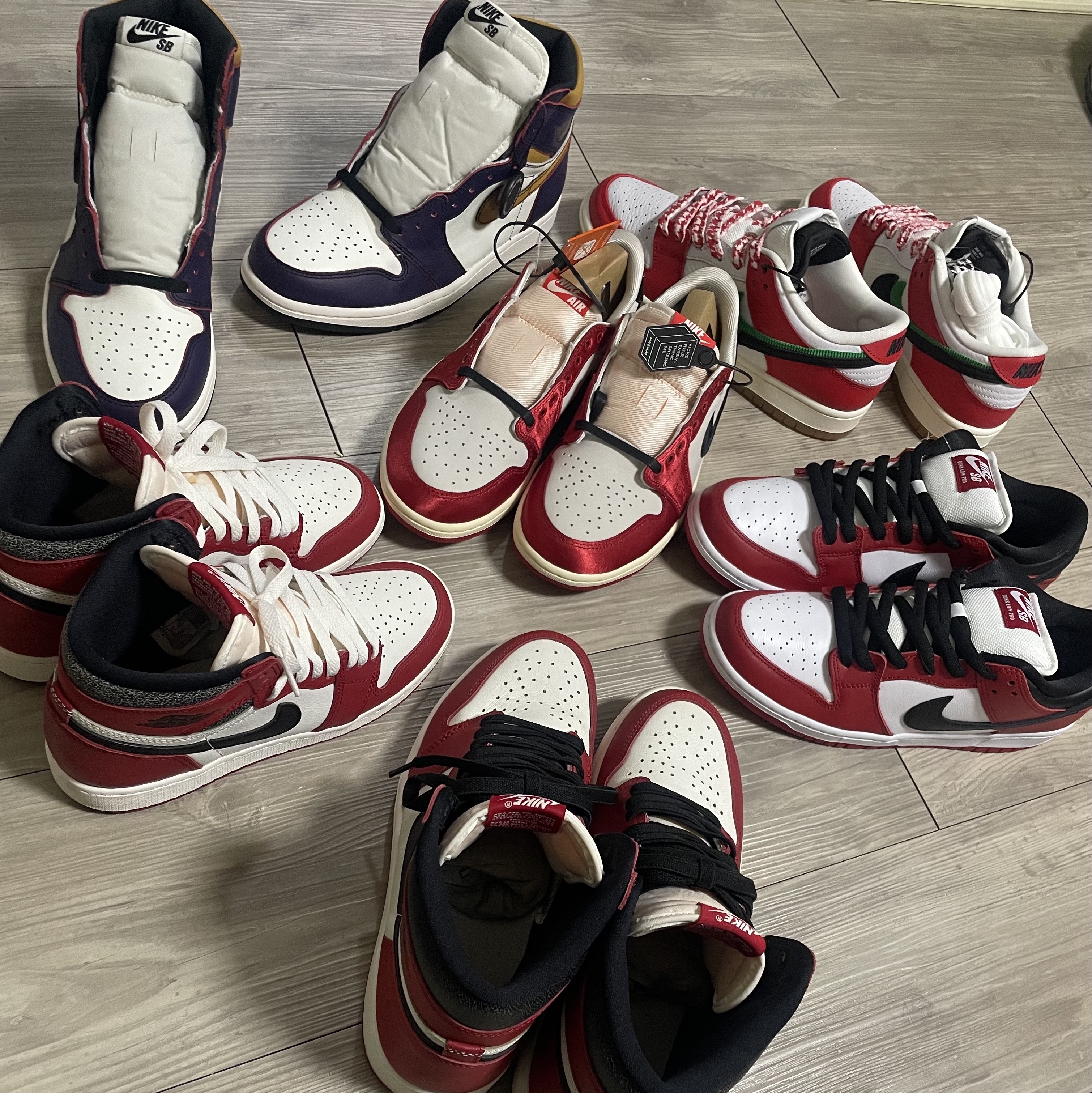 Jordan 1 Retro High OG Chicago 2022, (GS) Jordan 1 Retro High OG Chicago 2022 착용 스타일 - 2