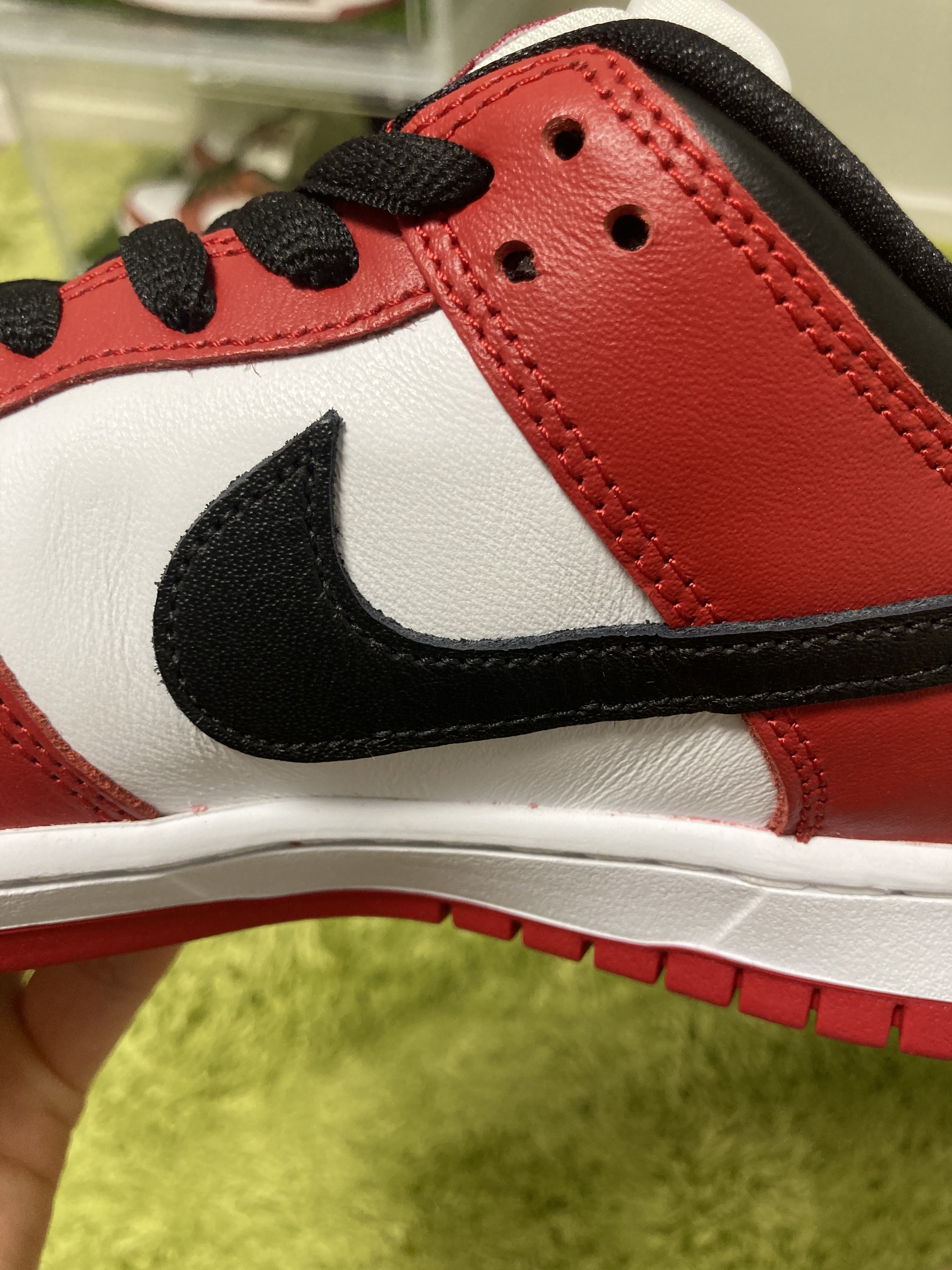Nike SB Dunk Low Pro Chicago, Jordan 1 Retro High OG Chicago 2022 착용 스타일 - 3