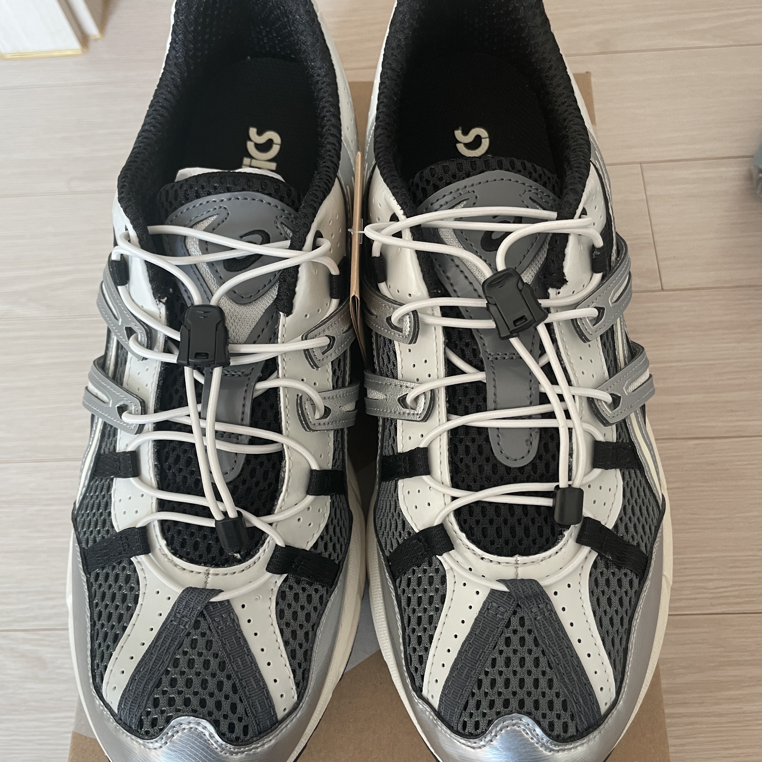 Asics Unlimited Gel-Sonoma 15-50 Steel Grey Pure Silver 착용 스타일 - 1