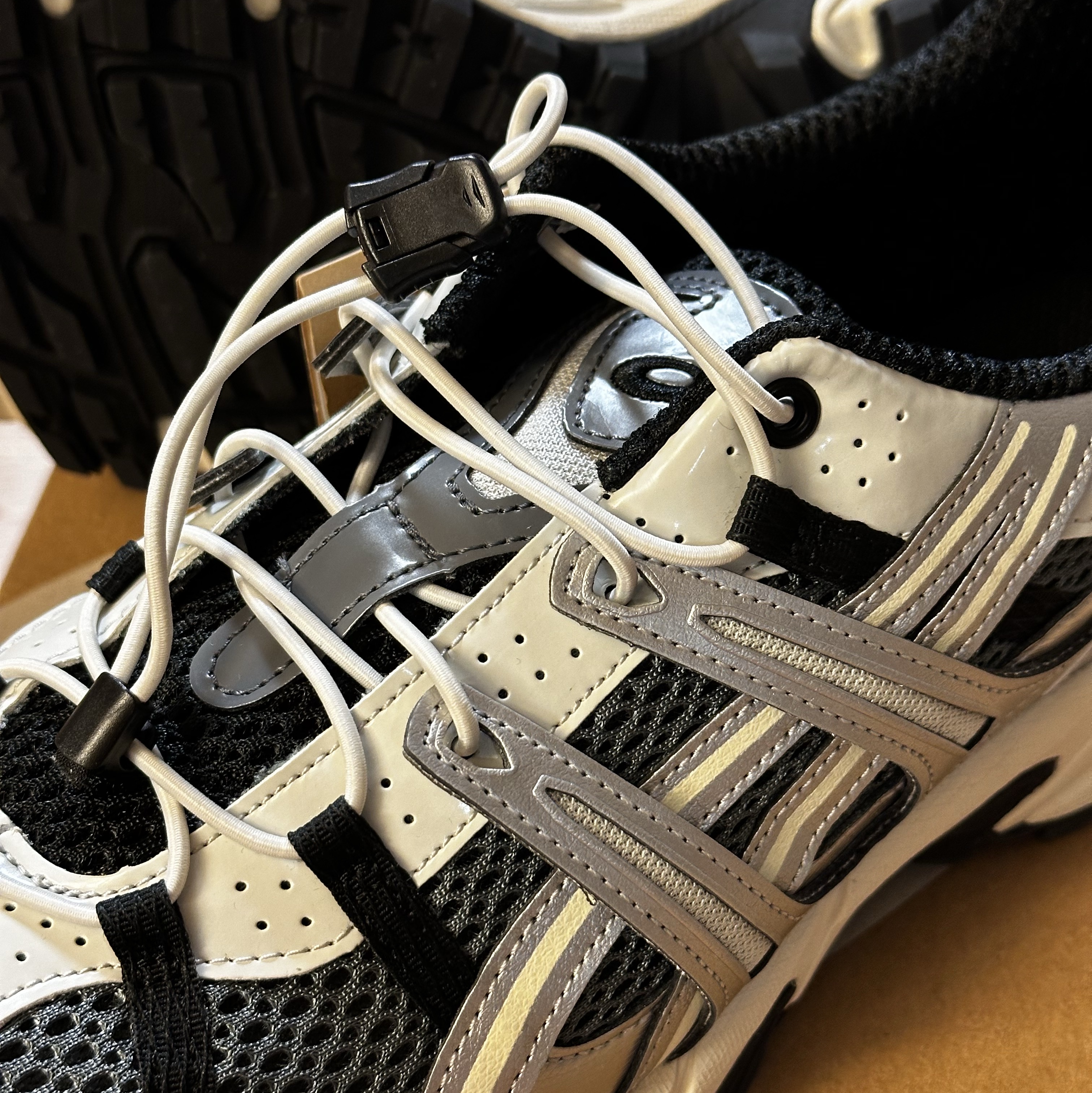 Asics Unlimited Gel-Sonoma 15-50 Steel Grey Pure Silver 착용 스타일 - 1