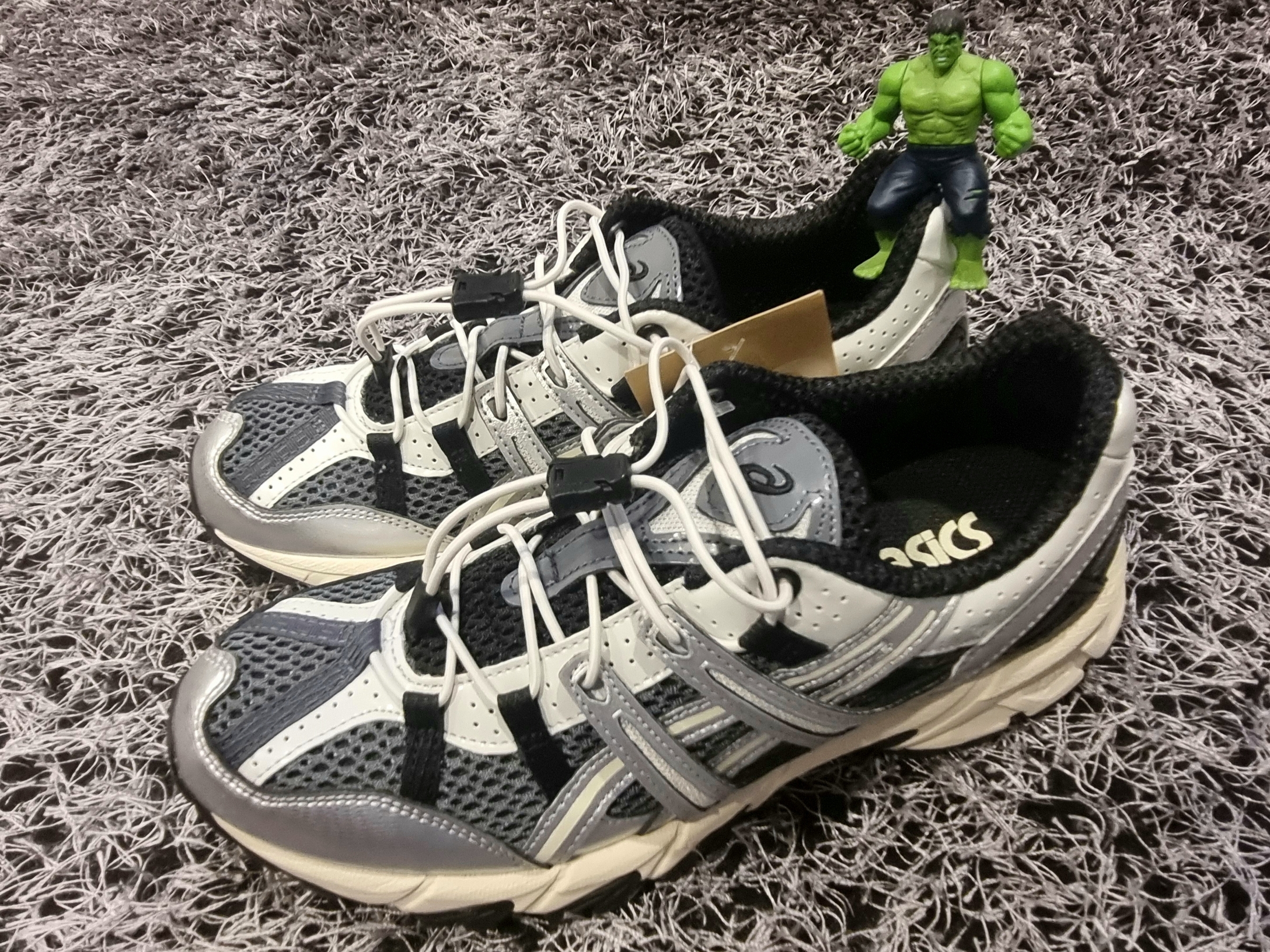 Asics Unlimited Gel-Sonoma 15-50 Steel Grey Pure Silver 착용 스타일 - 1