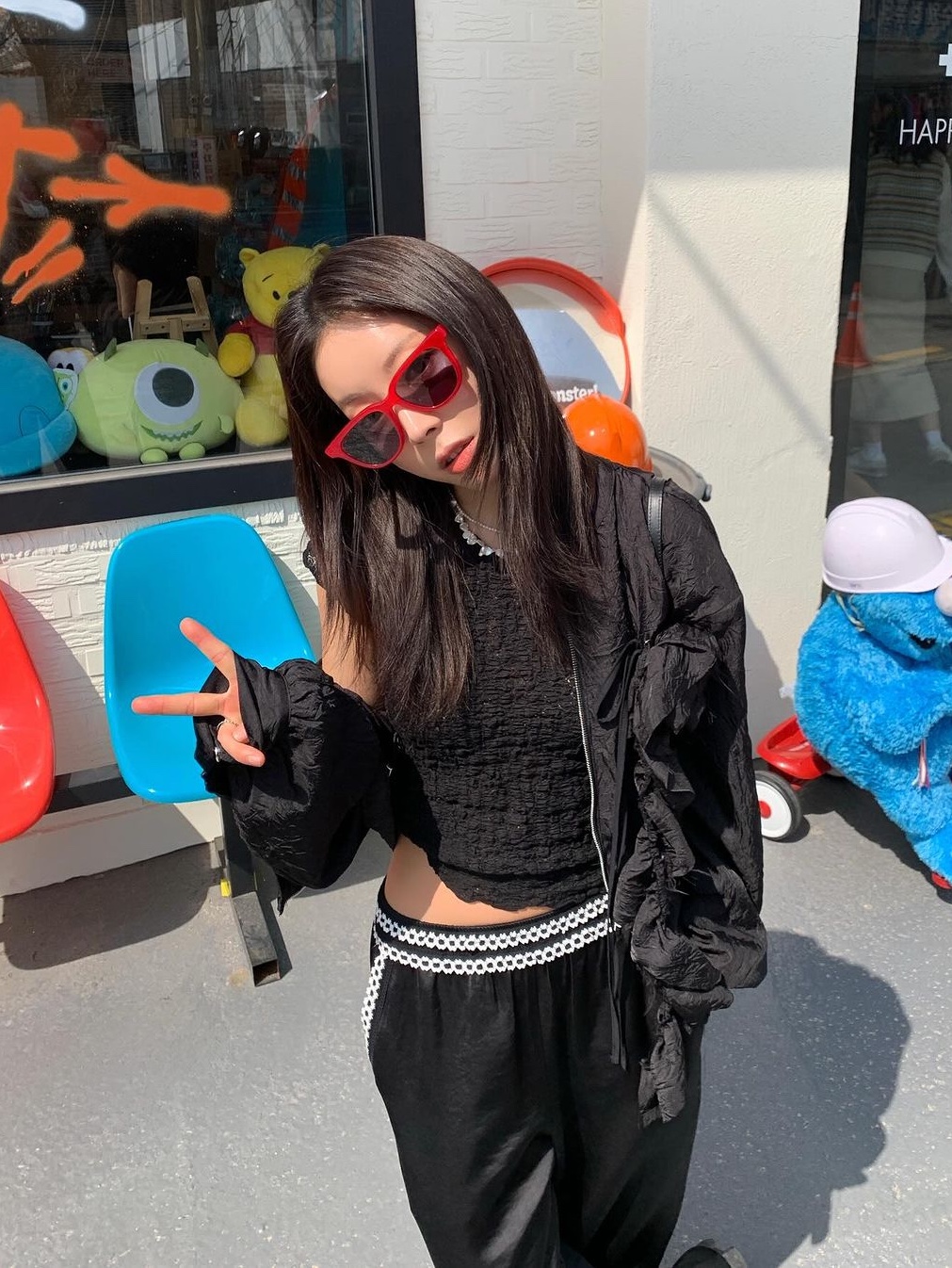 PROJEKT PRODUKT CL7 C8 Sunglasses 착용 스타일