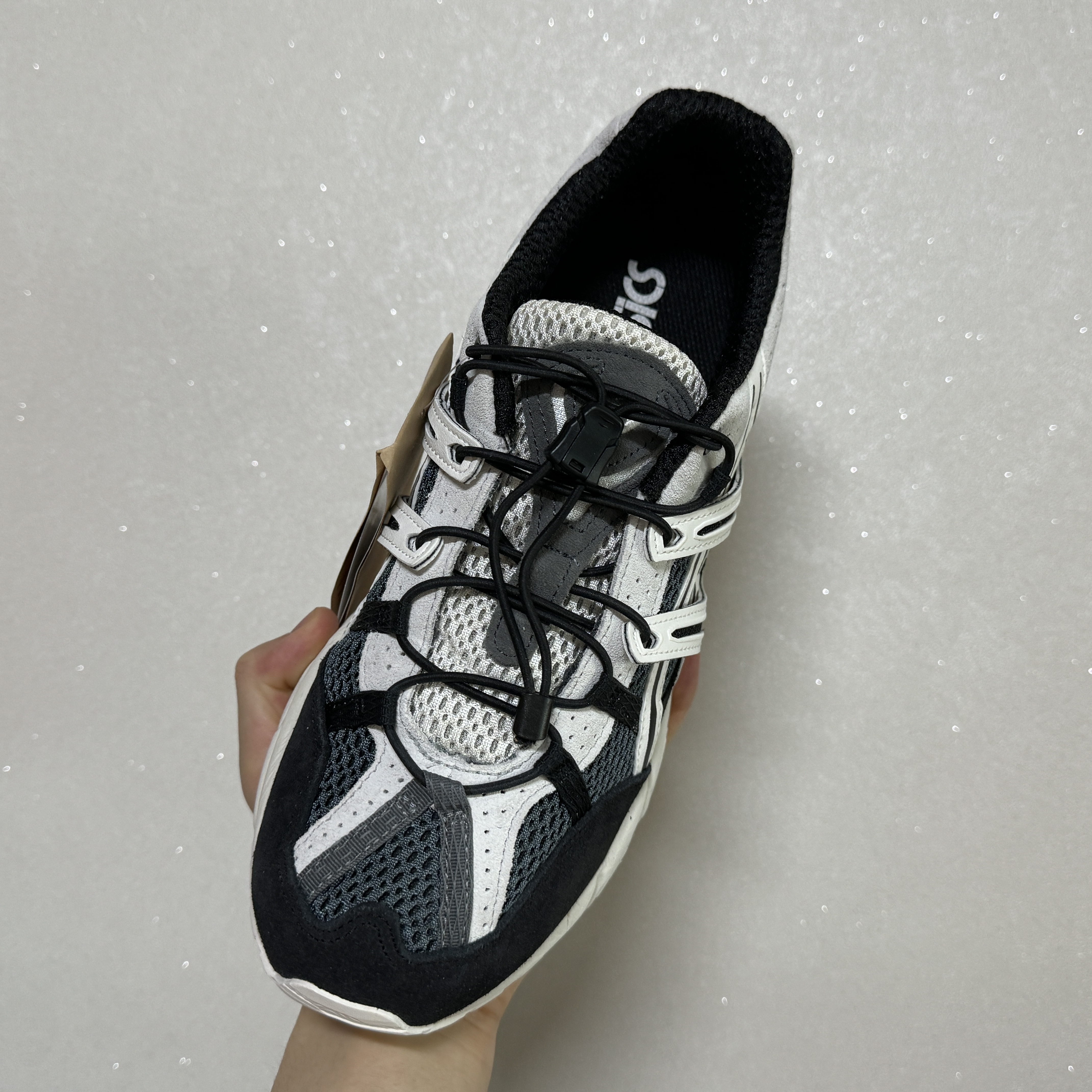 Asics Unlimited Gel-Sonoma 15-50 Carrier Grey White Alyssum 착용 스타일 - 1