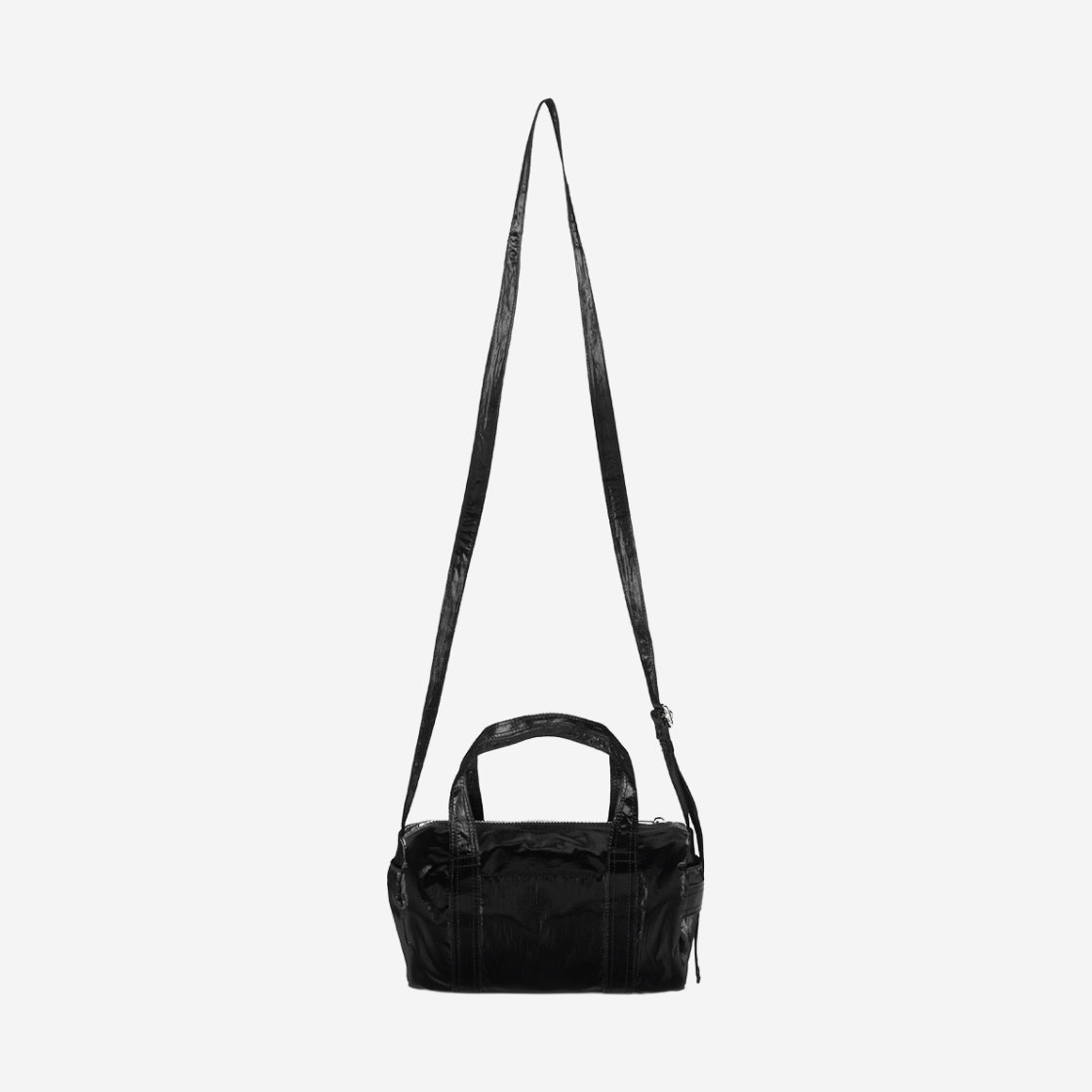 ショルダーバッグ・ポシェット [MATINKIM]glossy logo sporty mini duffel bag in light pink GLOSSY LOGO SPORTY MINI DUFFEL BAG IN LIGHT PINK - MATINKIM