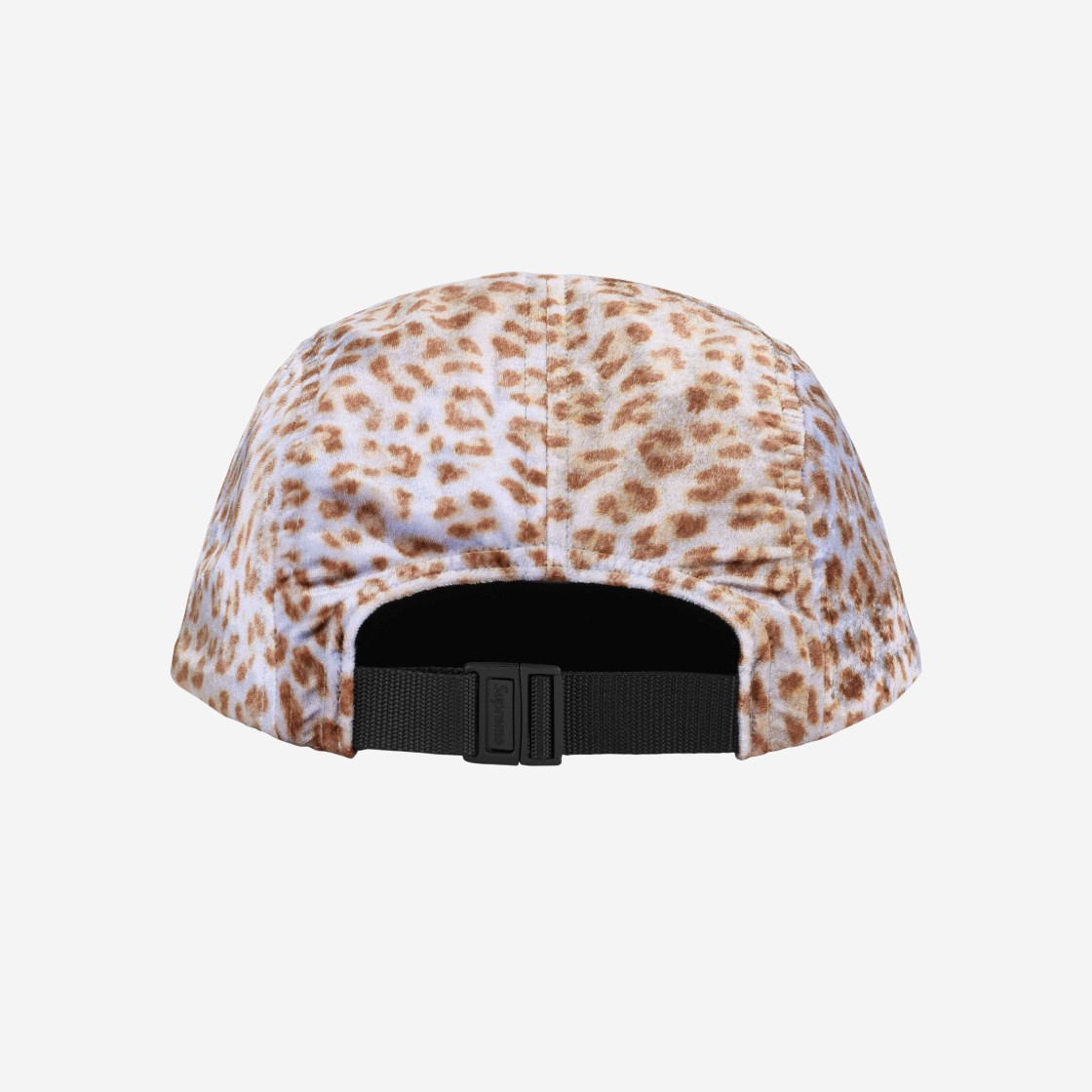 Supreme Leopard Velvet Camp Cap Tan - 24SS 상세 이미지 2