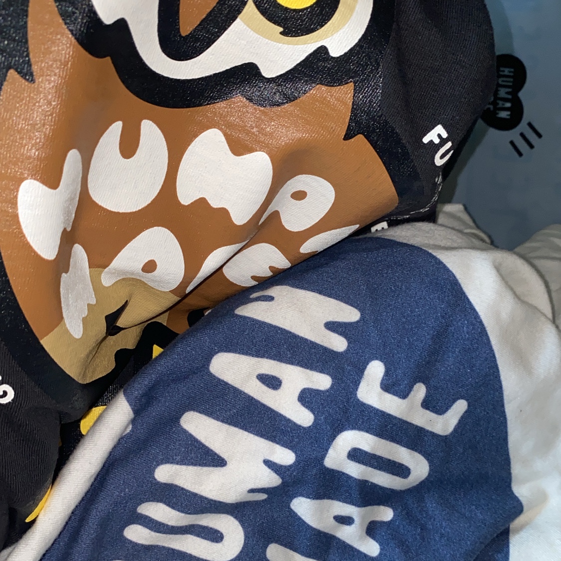Human Made Graphic L/S T-Shirt #2 Black 착용 스타일