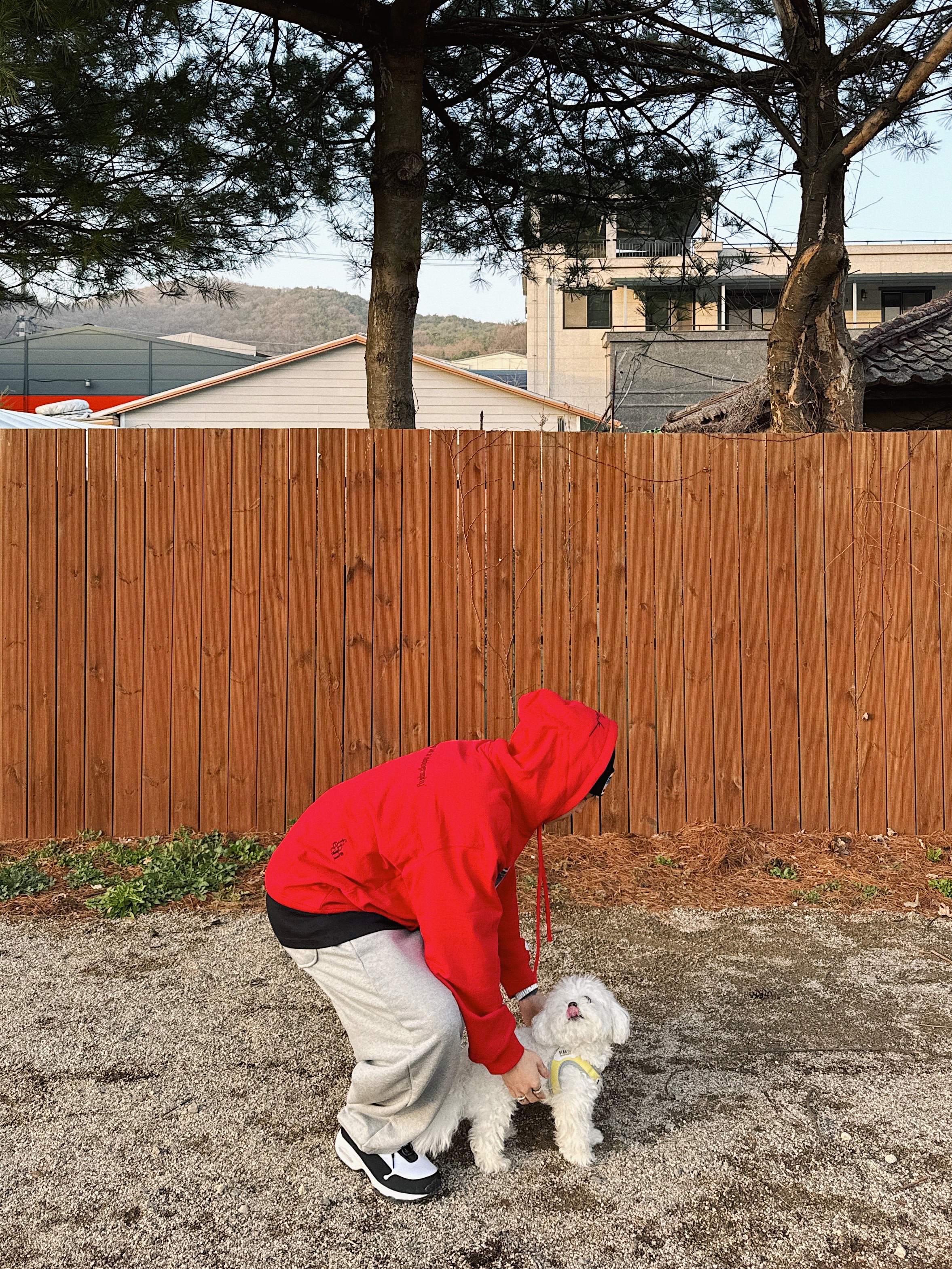 MJD Everyday Heavy Sweat Baggy Pants Melange Grey, Nike x Comme des Garcons Homme Plus Air Max Sunder SP White Black 착용 스타일 - 6